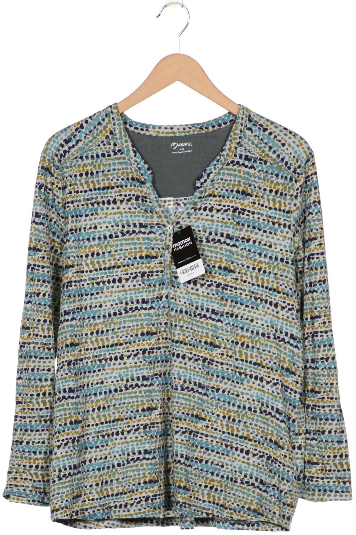

Maas Damen Langarmshirt, blau, Gr. 46