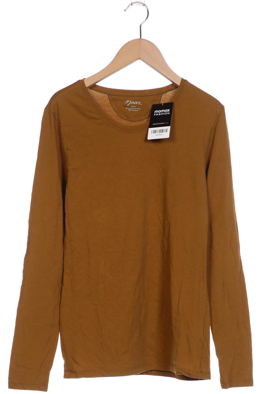 

Maas Damen Langarmshirt, braun, Gr. 40