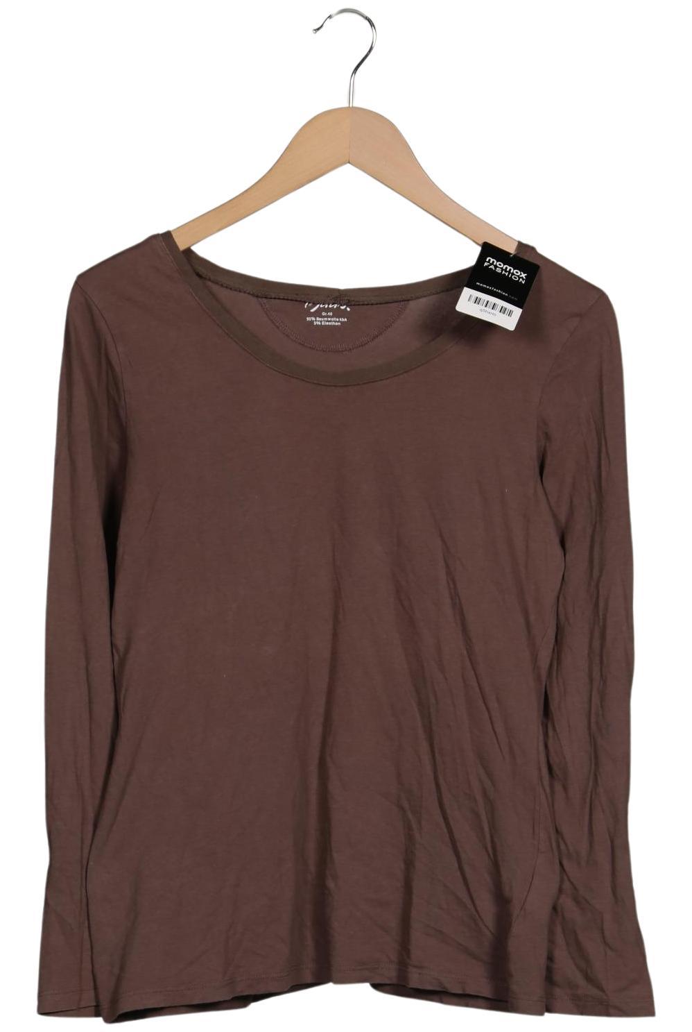 

Maas Damen Langarmshirt, braun, Gr. 40