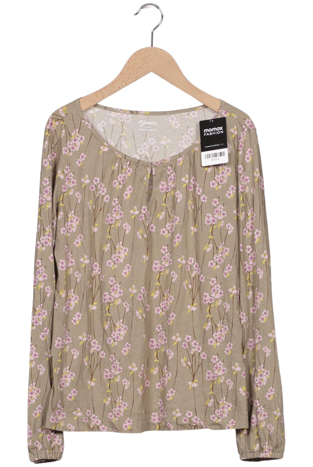 

Maas Damen Langarmshirt, grün, Gr. 36