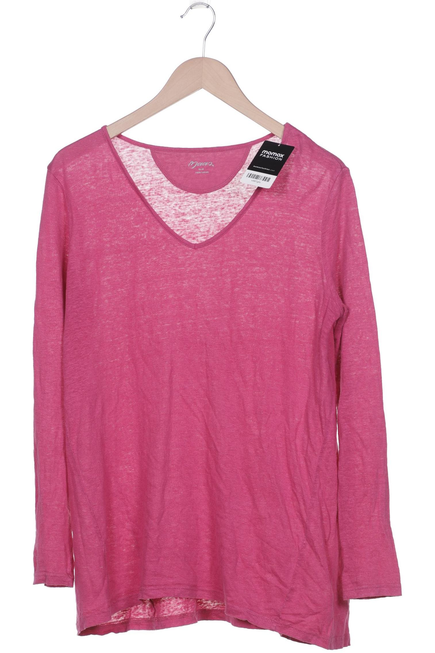 

Maas Damen Langarmshirt, pink, Gr. 40