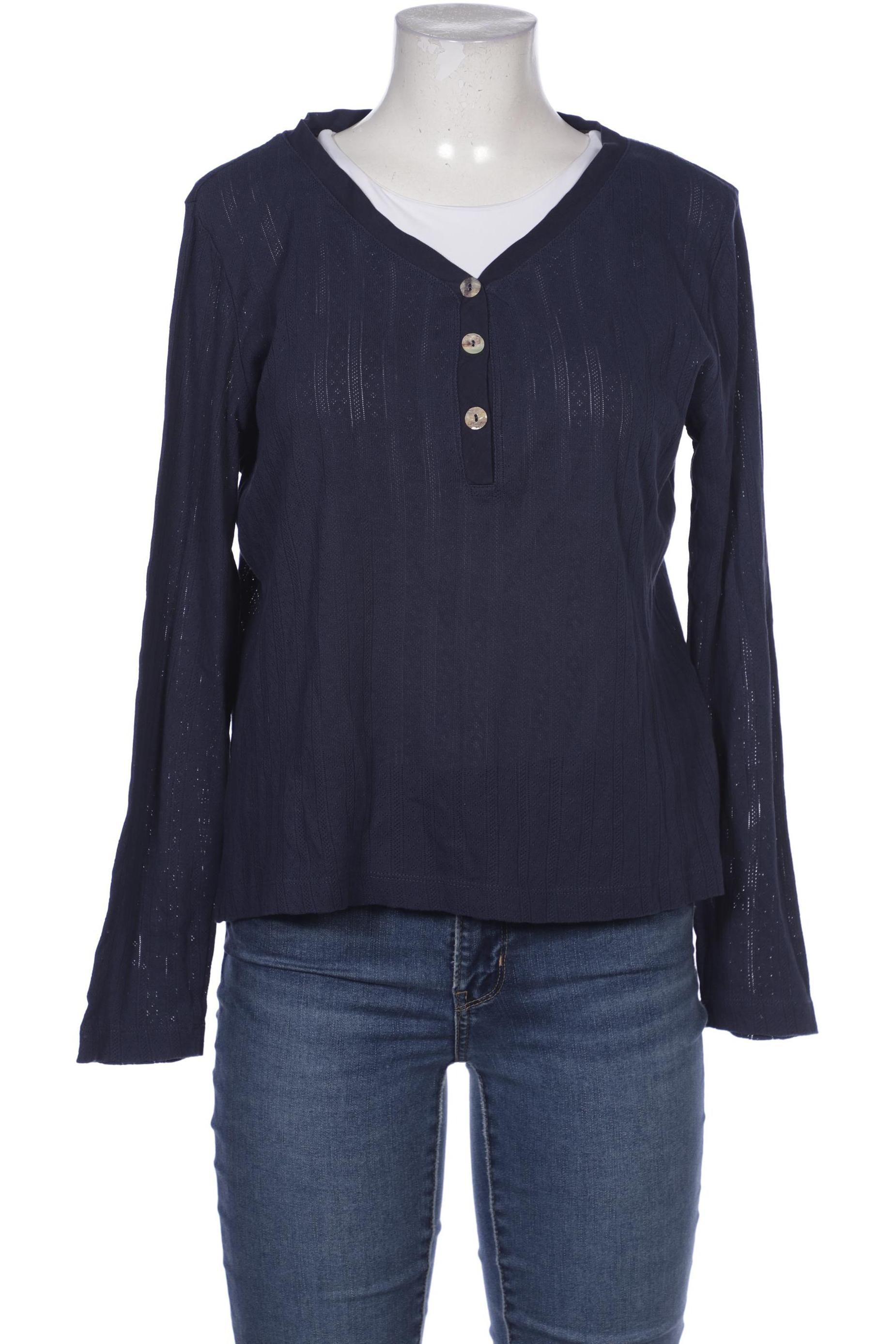 

Maas Damen Langarmshirt, marineblau, Gr. 42
