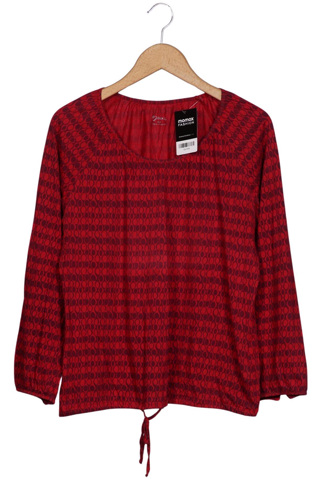 

Maas Damen Langarmshirt, rot, Gr. 42