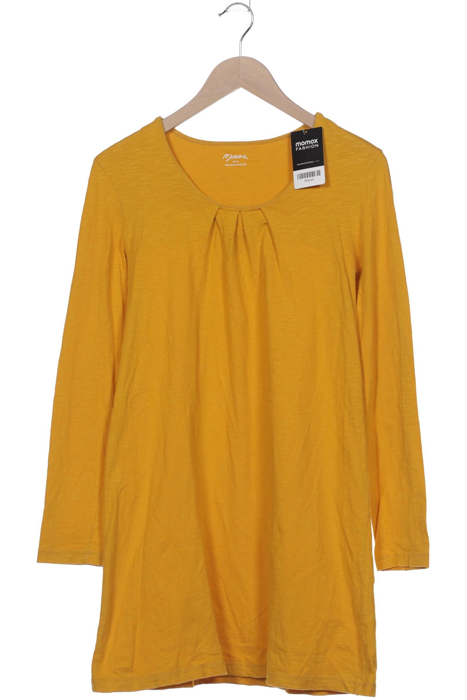 

Maas Damen Langarmshirt, orange, Gr. 42