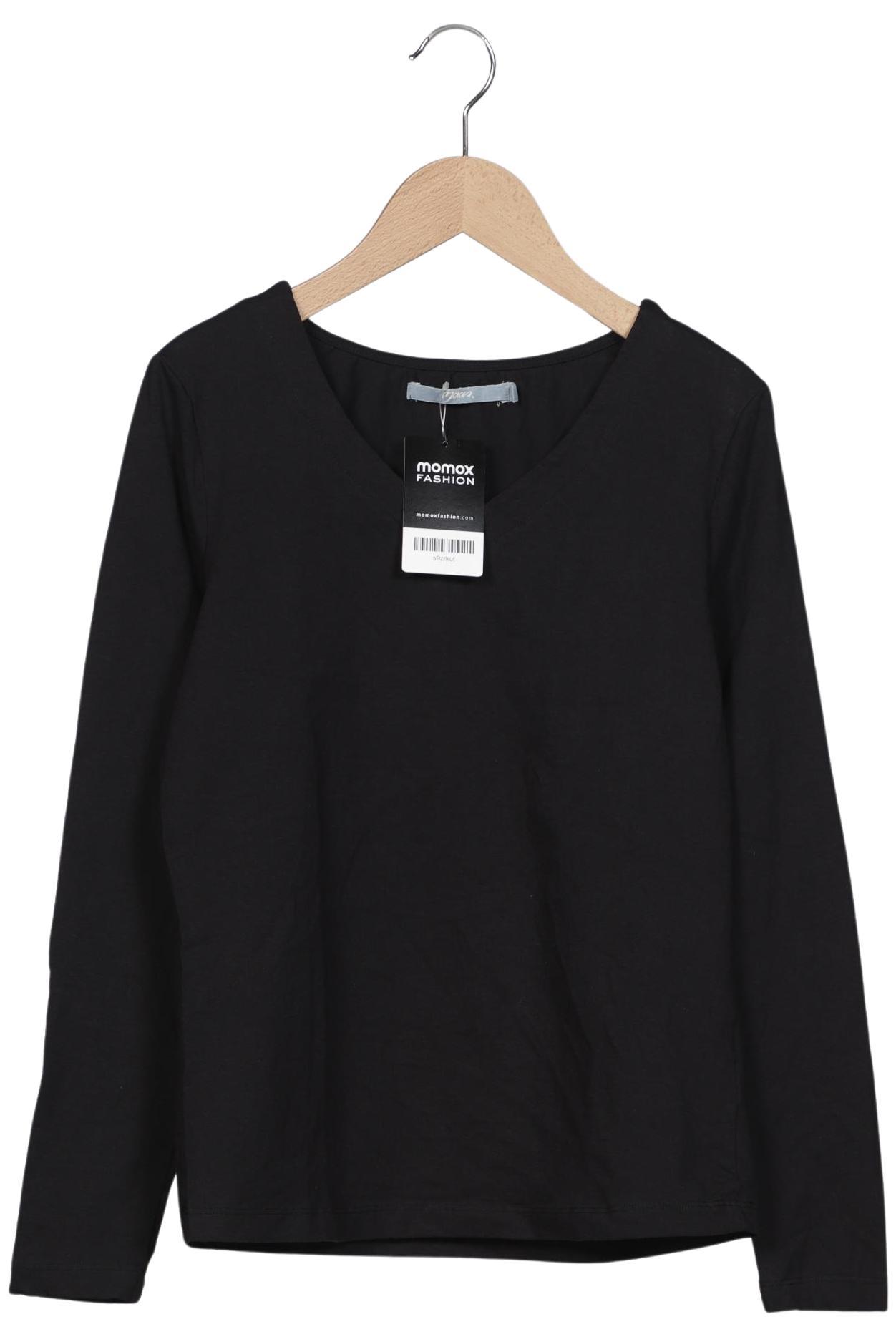 

Maas Damen Langarmshirt, schwarz, Gr. 38