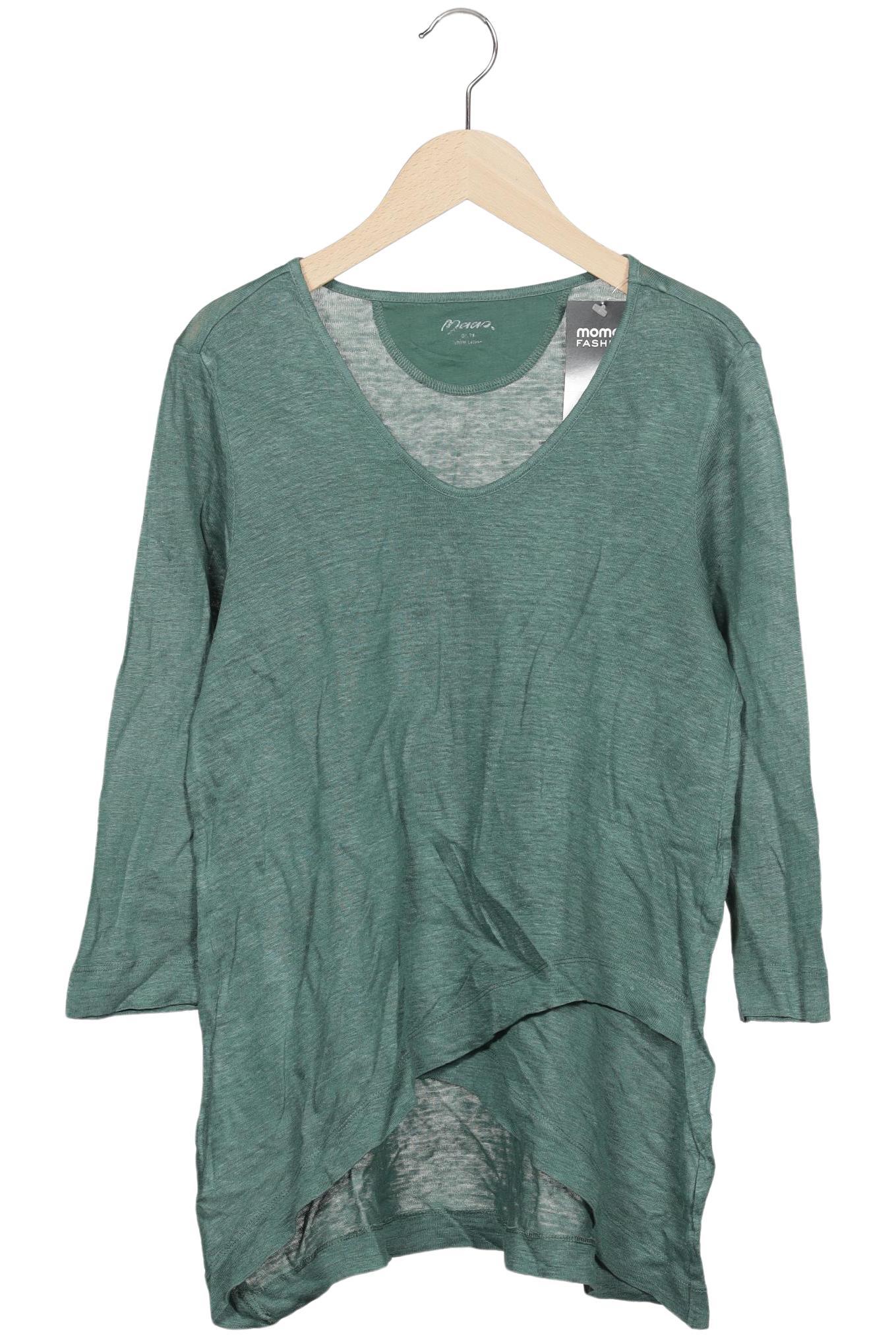 

Maas Damen Langarmshirt, grün, Gr. 38