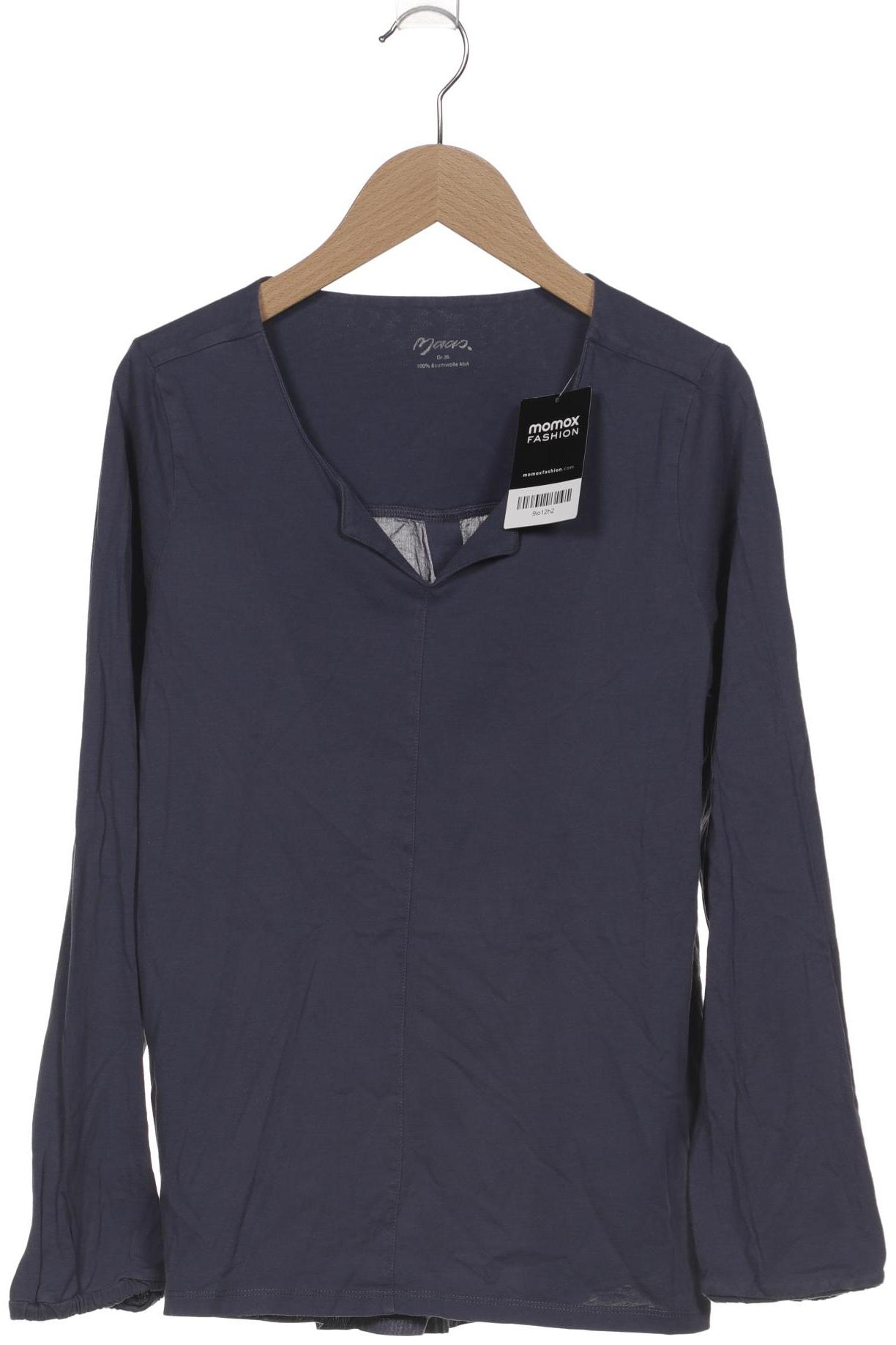 

Maas Damen Langarmshirt, marineblau, Gr. 36