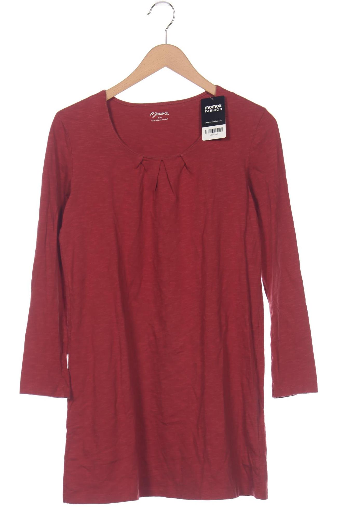 

Maas Damen Langarmshirt, rot, Gr. 40