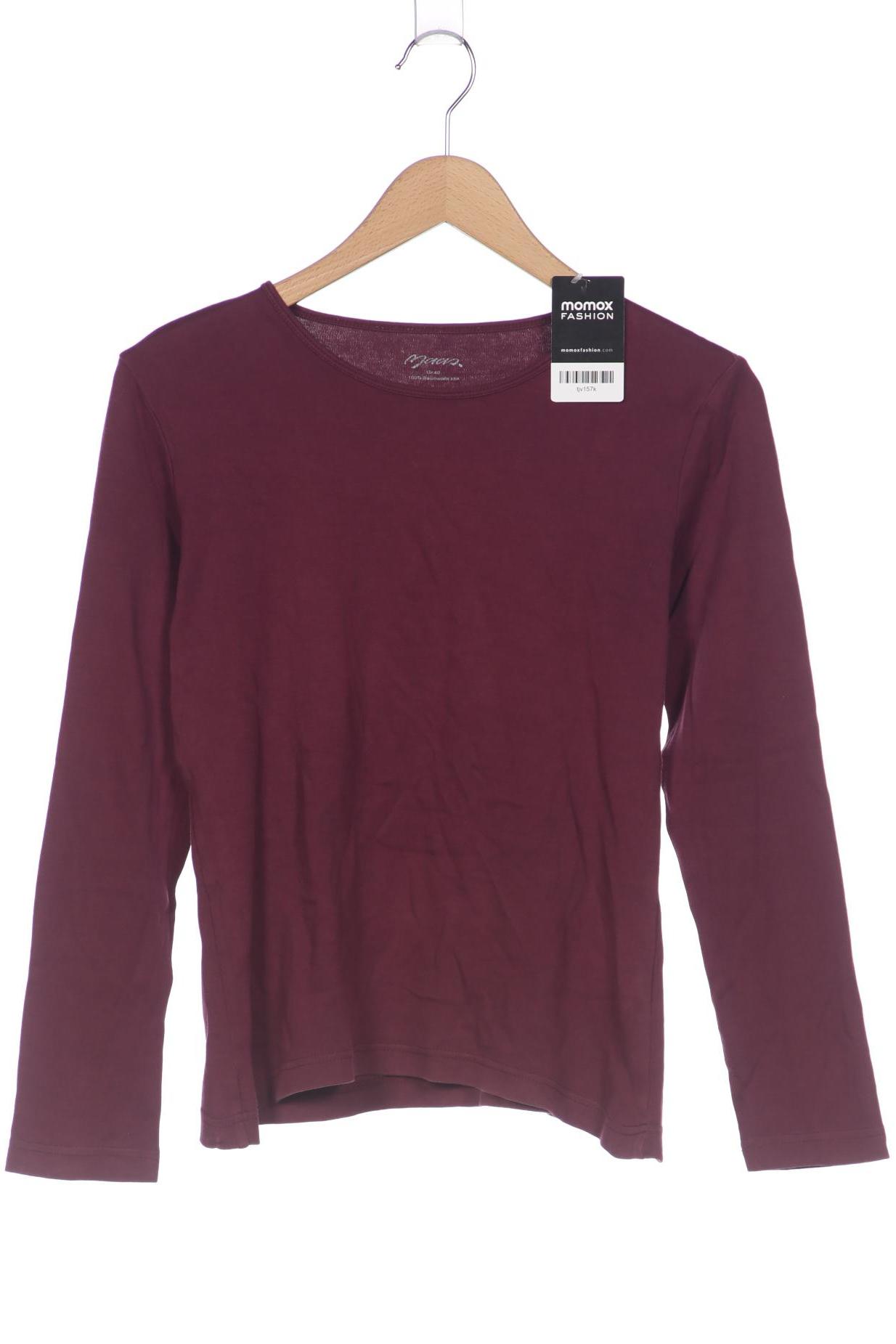 

Maas Damen Langarmshirt, bordeaux, Gr. 40