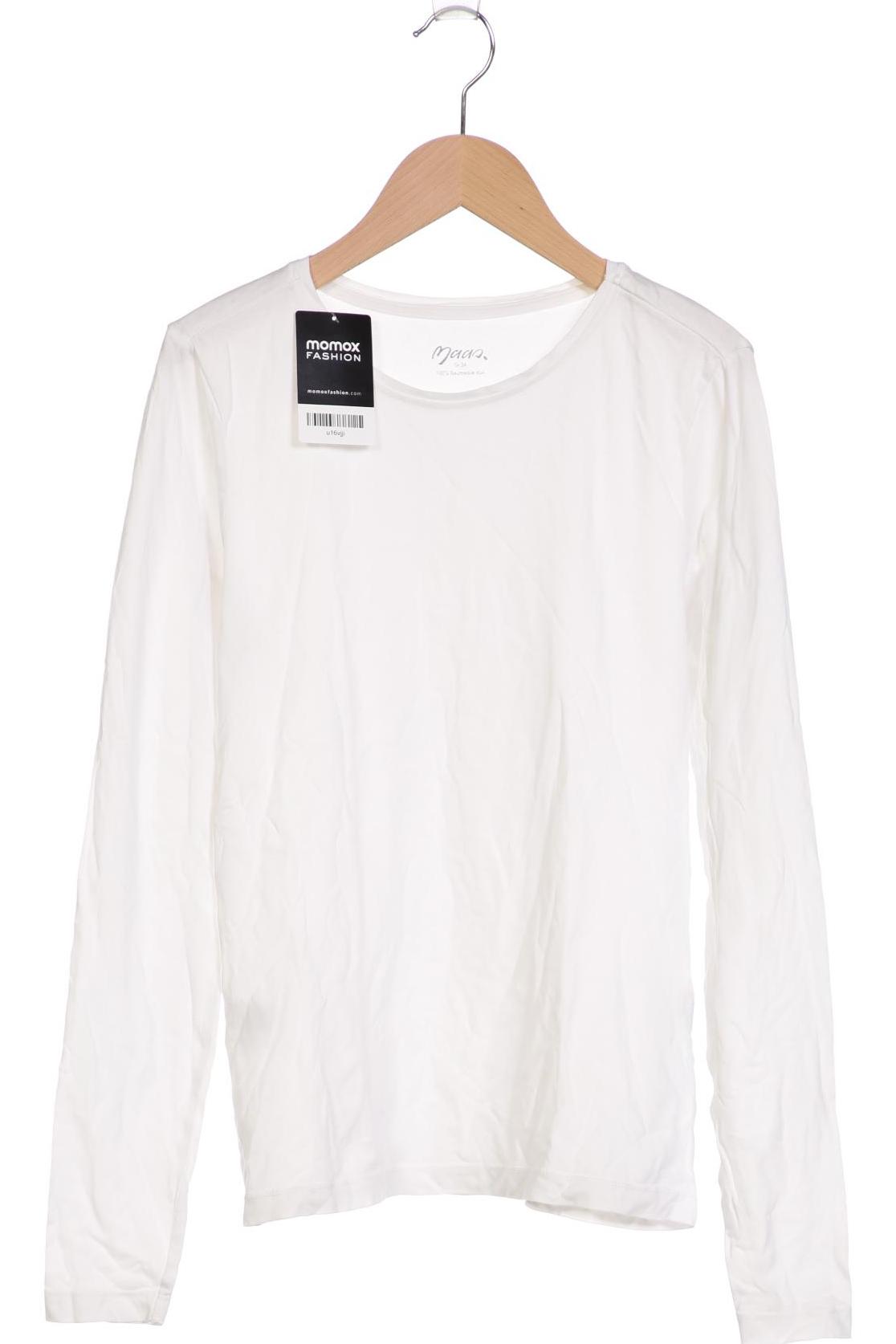 

Maas Damen Langarmshirt, weiß, Gr. 34