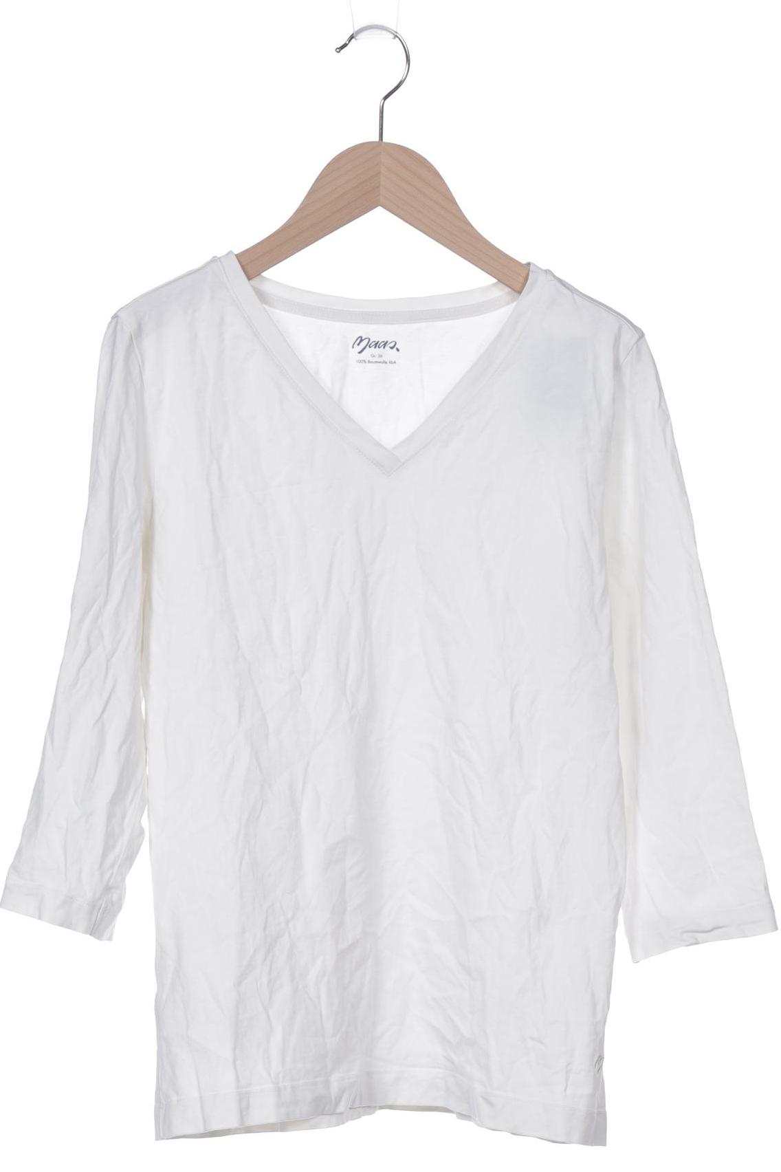 

Maas Damen Langarmshirt, cremeweiß, Gr. 36