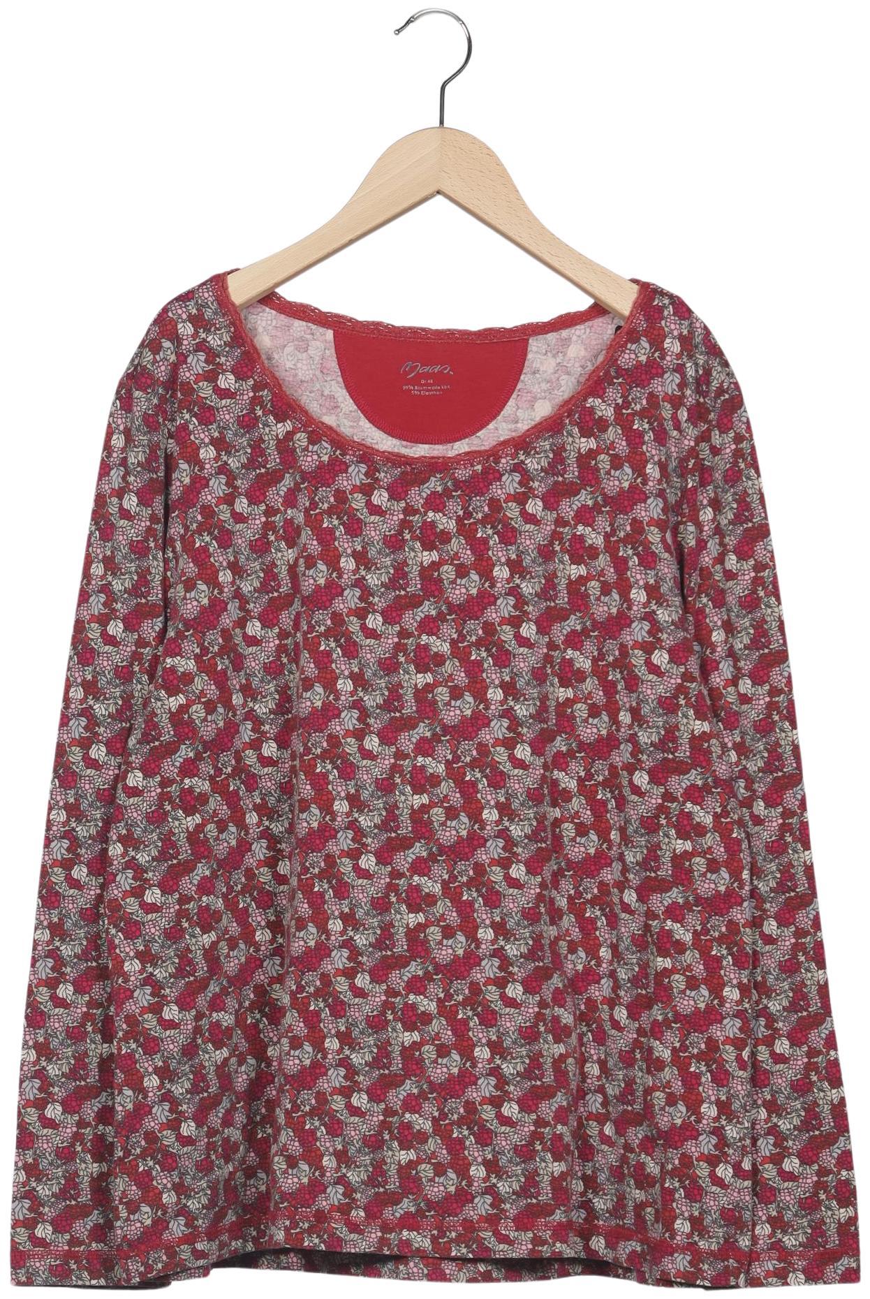 

Maas Damen Langarmshirt, rot, Gr. 46