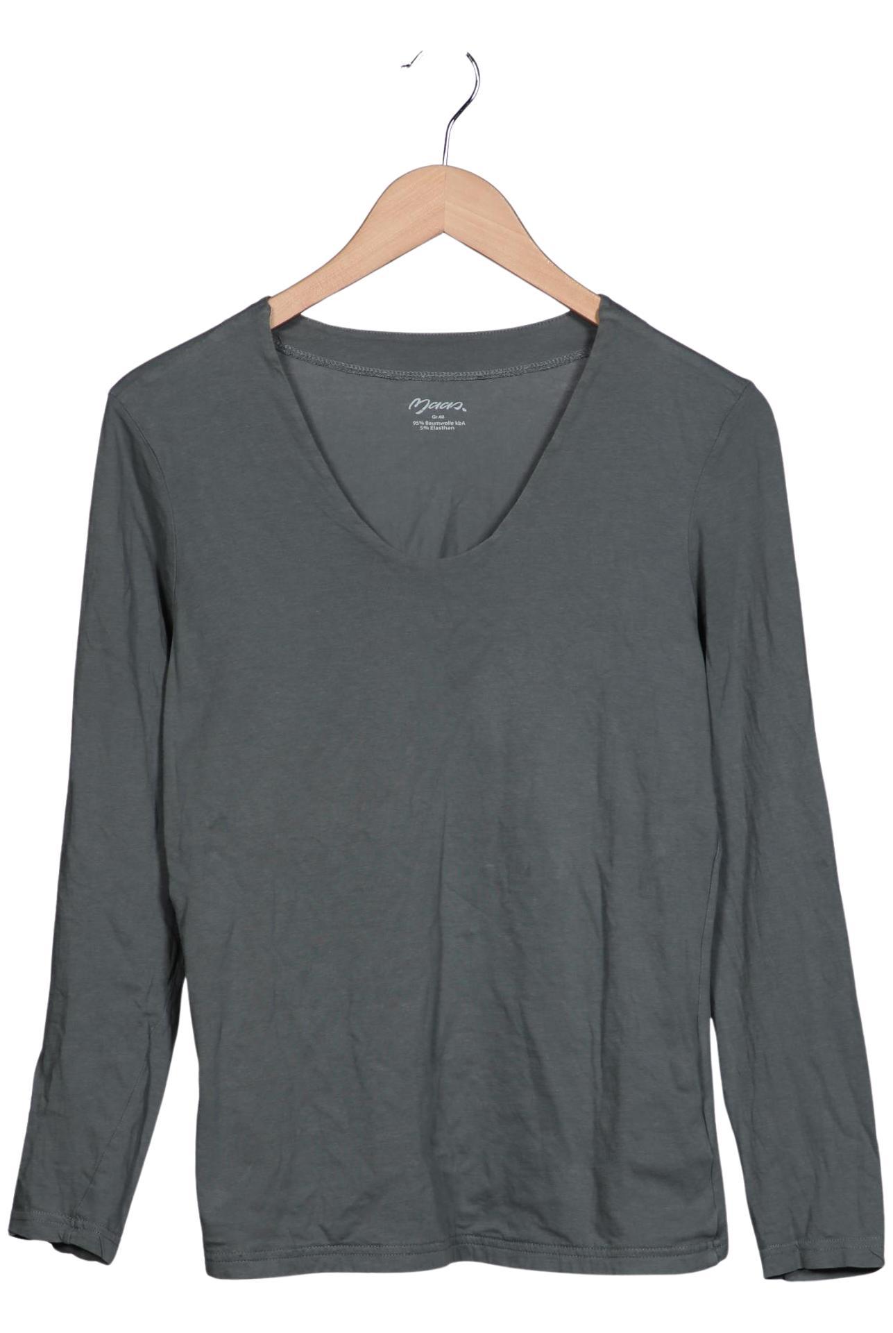 

Maas Damen Langarmshirt, grau, Gr. 40
