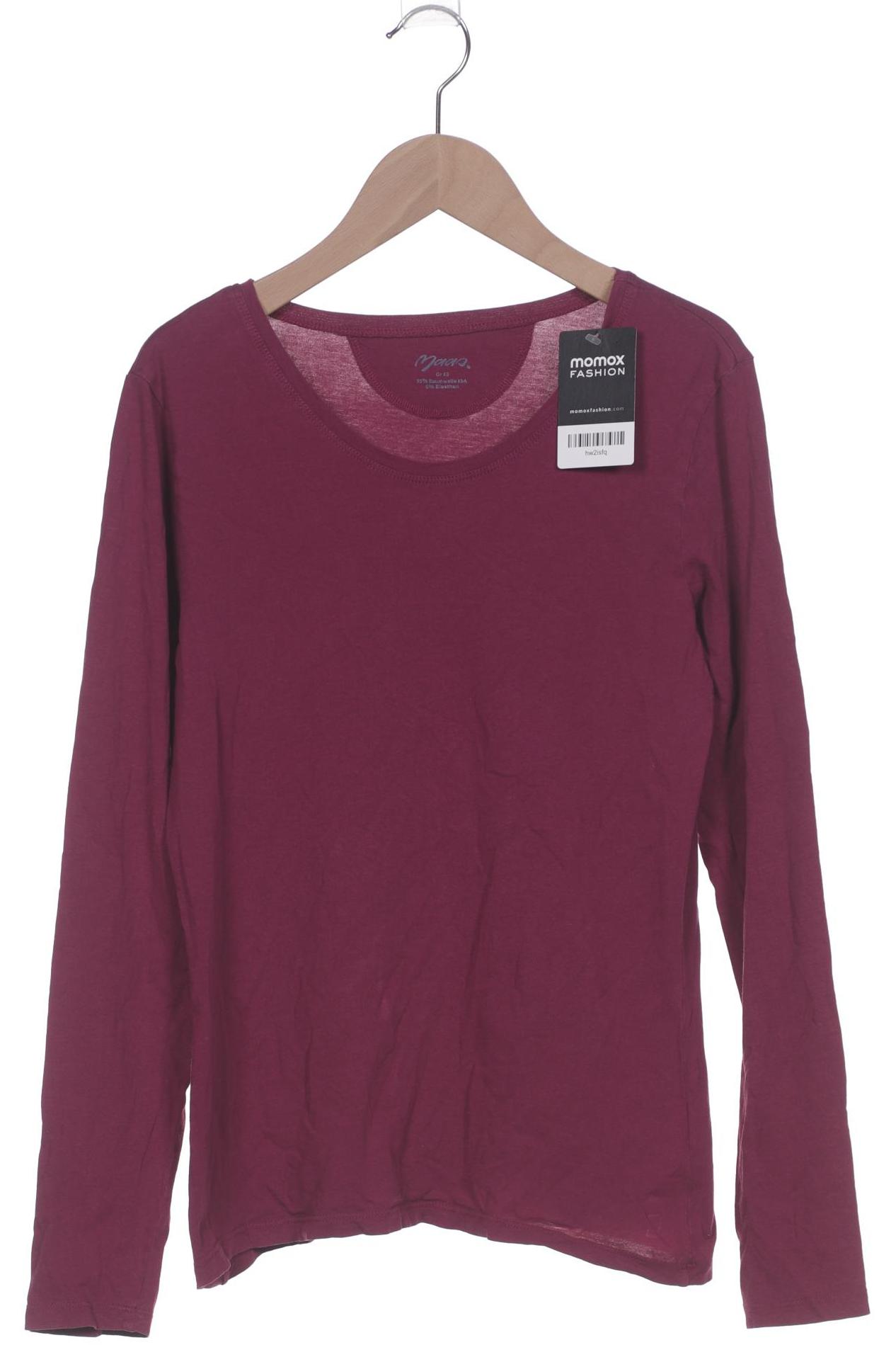 

Maas Damen Langarmshirt, bordeaux, Gr. 40
