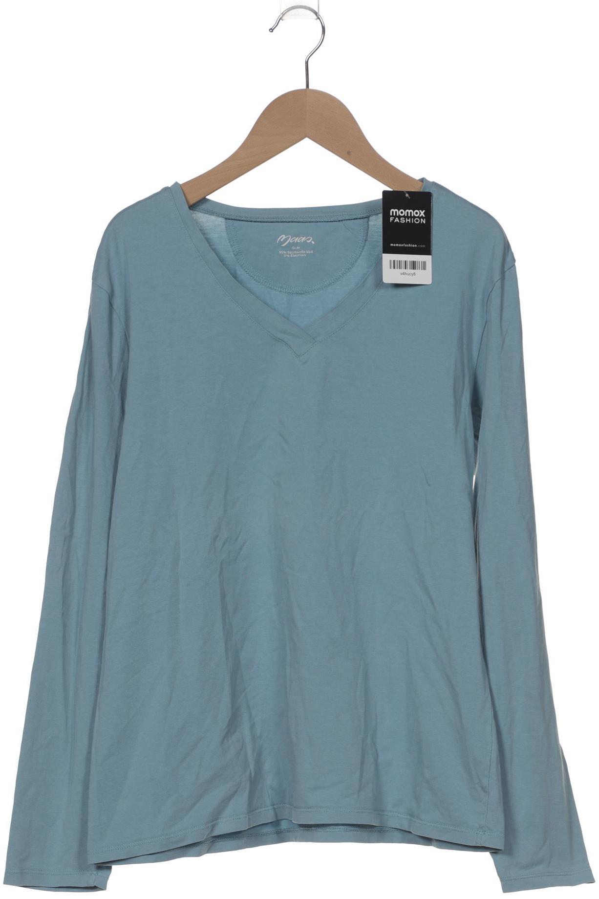 

Maas Damen Langarmshirt, blau, Gr. 44