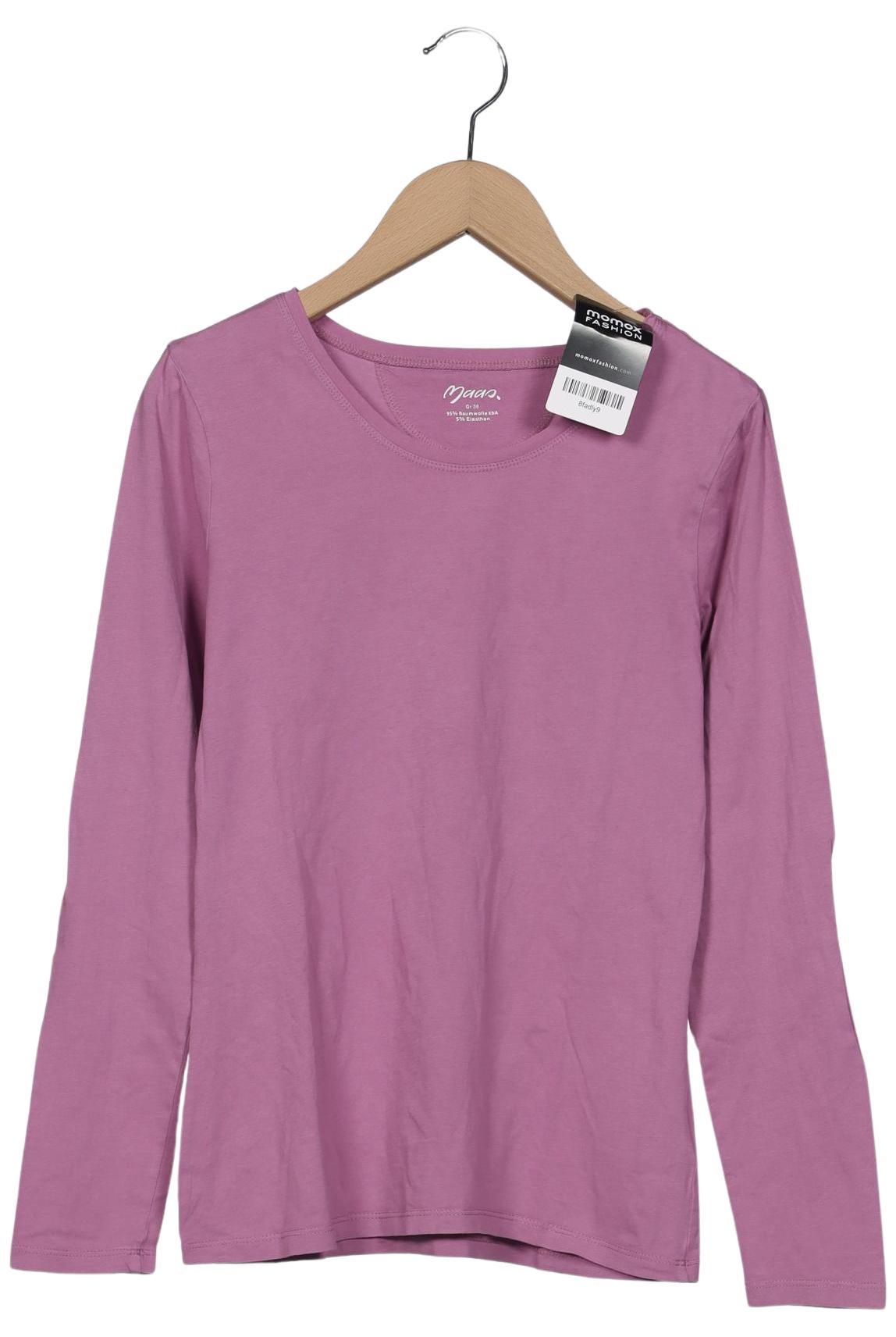 

Maas Damen Langarmshirt, pink, Gr. 36