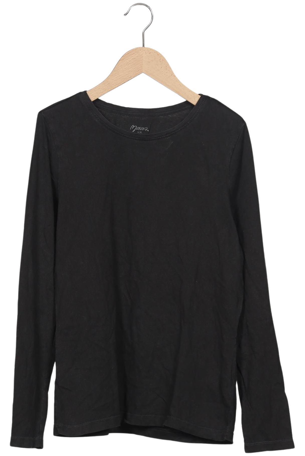 

Maas Damen Langarmshirt, schwarz, Gr. 38