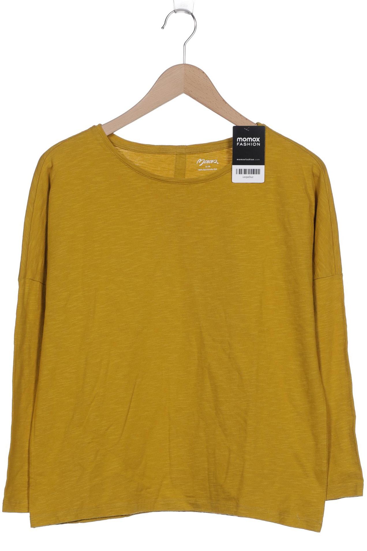 

Maas Damen Langarmshirt, gelb, Gr. 38