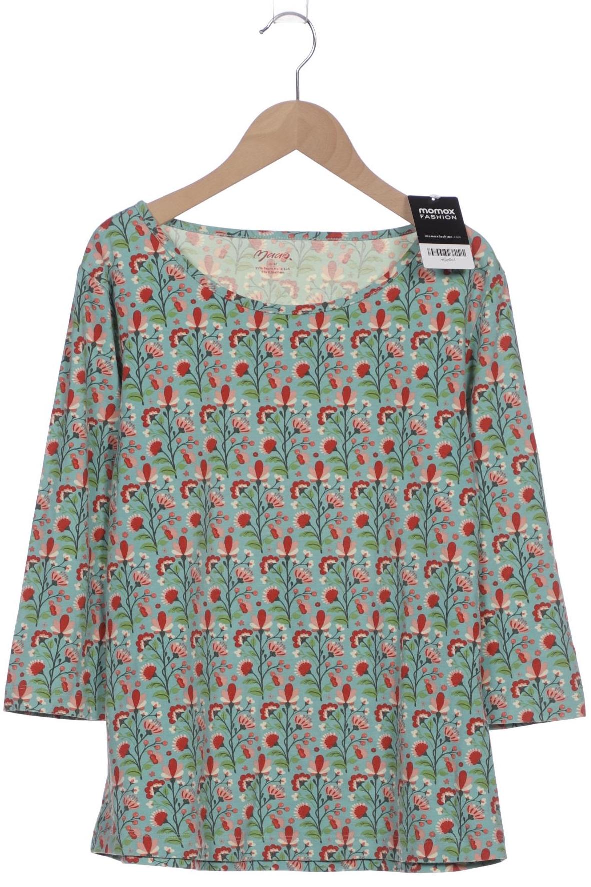

Maas Damen Langarmshirt, türkis, Gr. 40