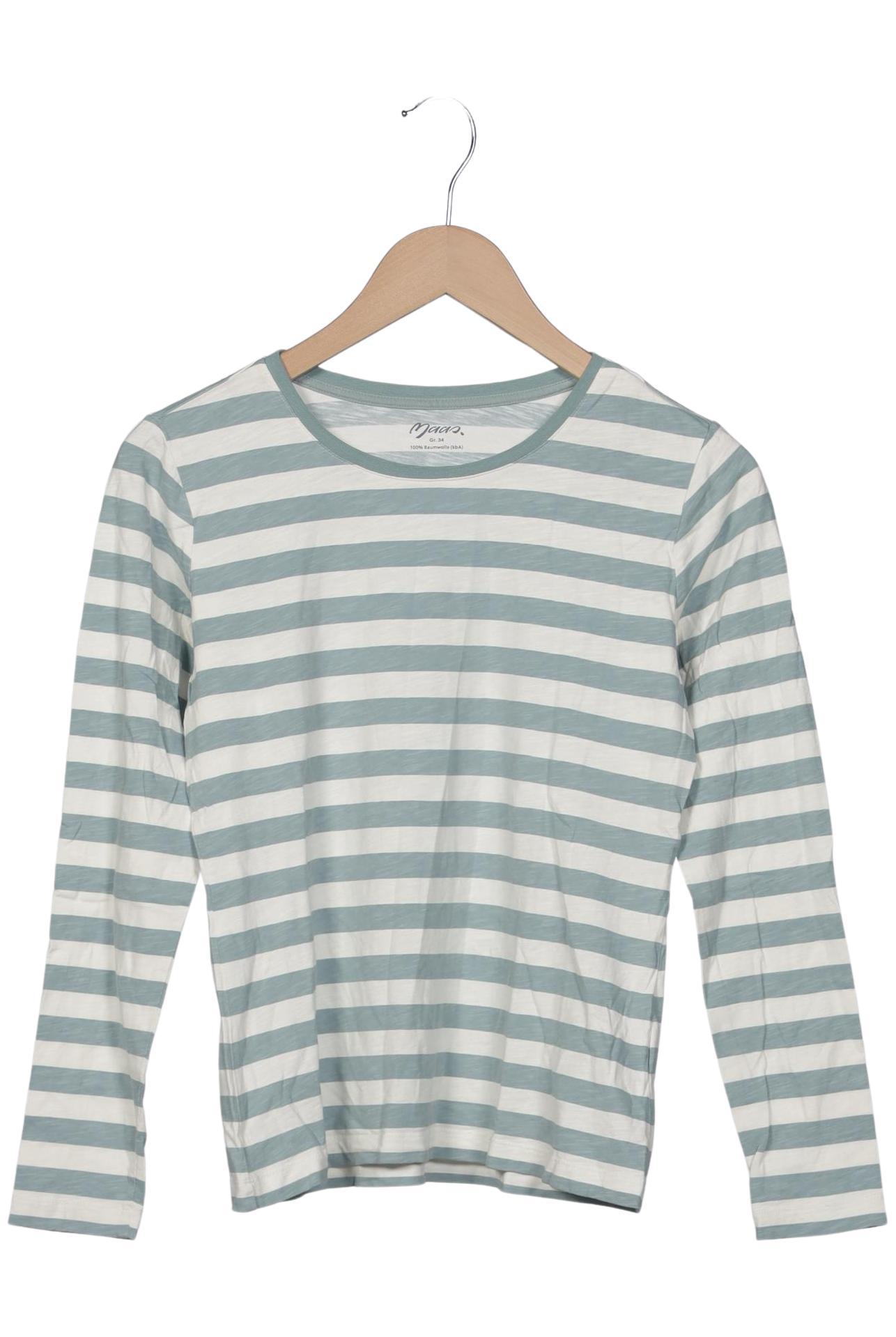 

Maas Damen Langarmshirt, mehrfarbig, Gr. 34