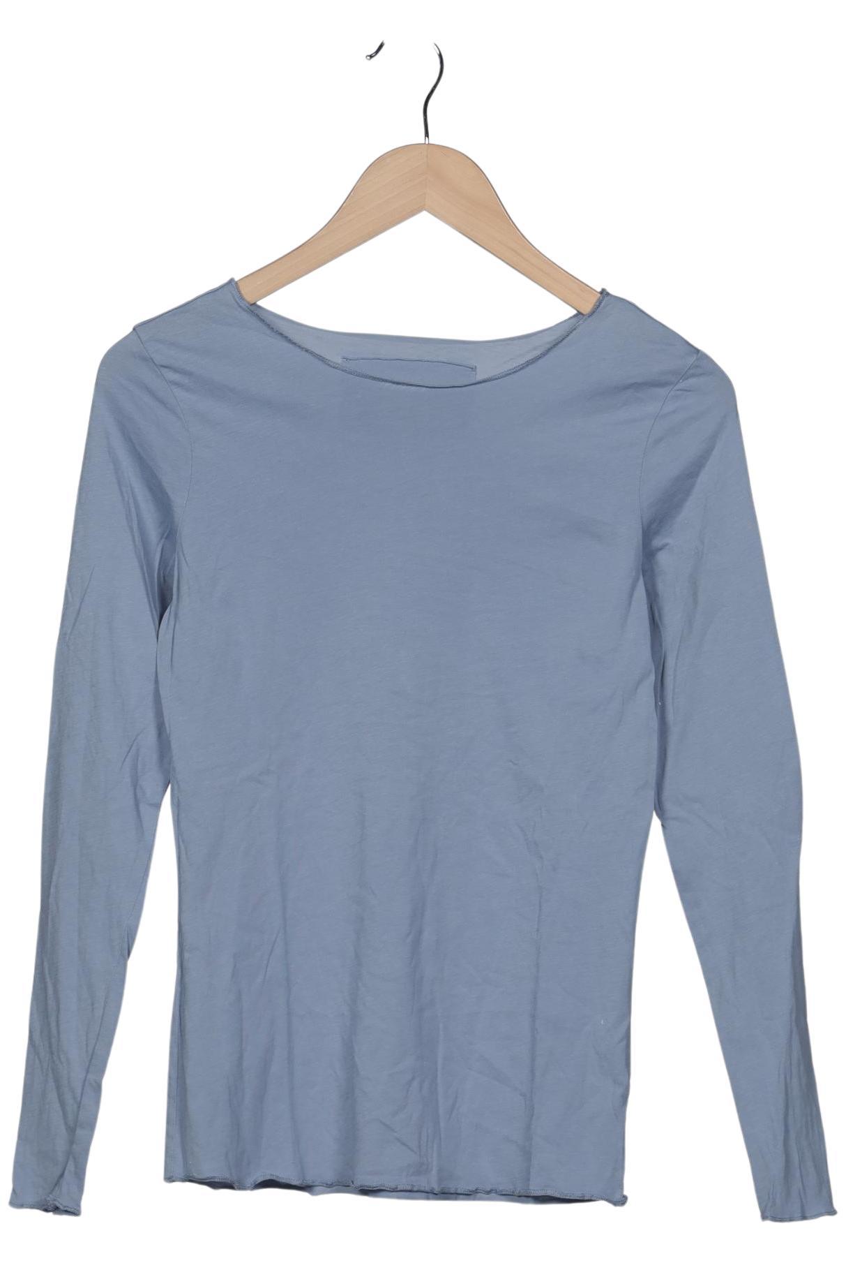 

Maas Damen Langarmshirt, hellblau, Gr. 34