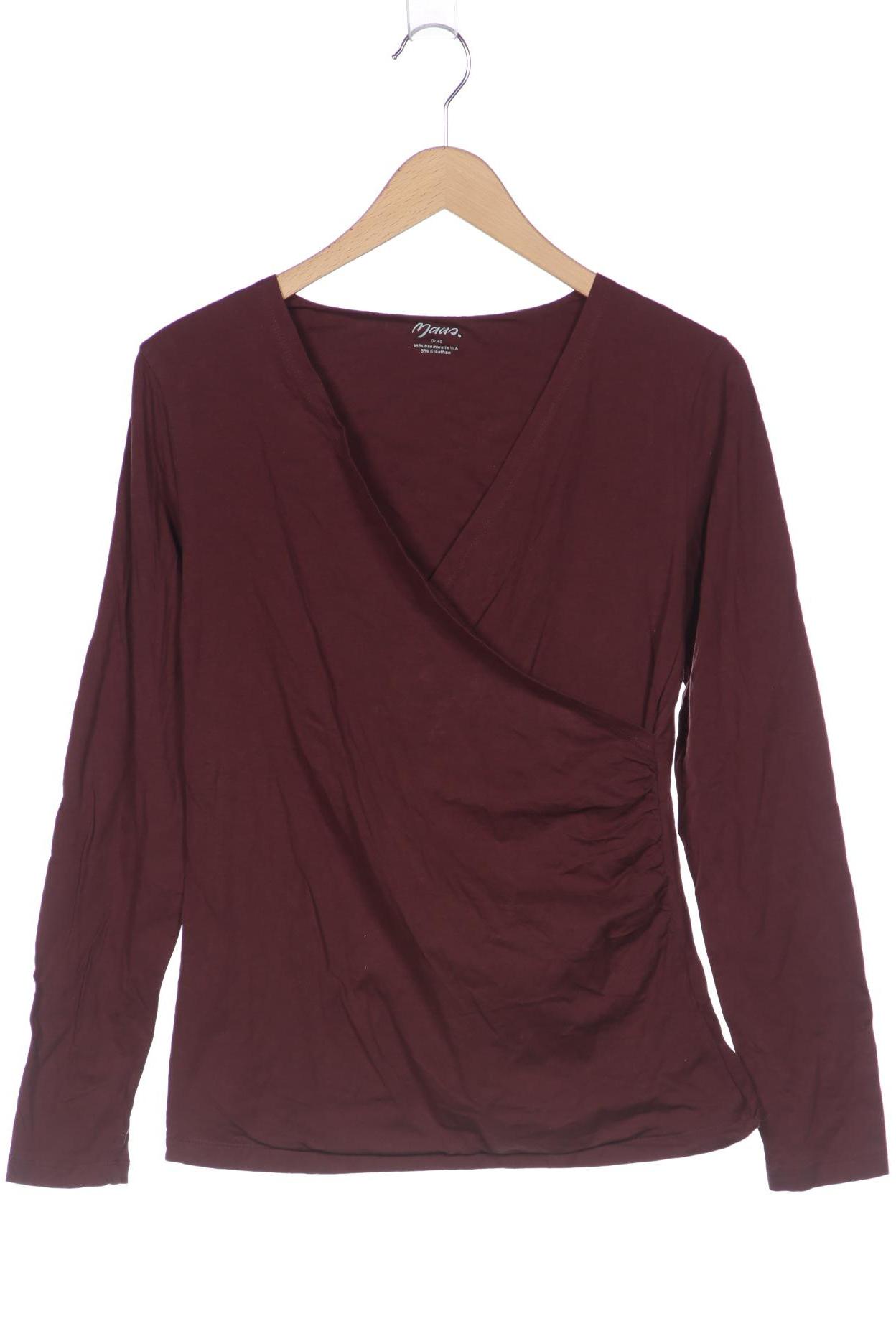 

Maas Damen Langarmshirt, bordeaux