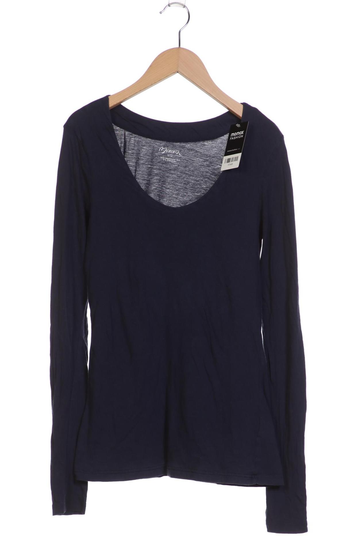 

Maas Damen Langarmshirt, marineblau, Gr. 34