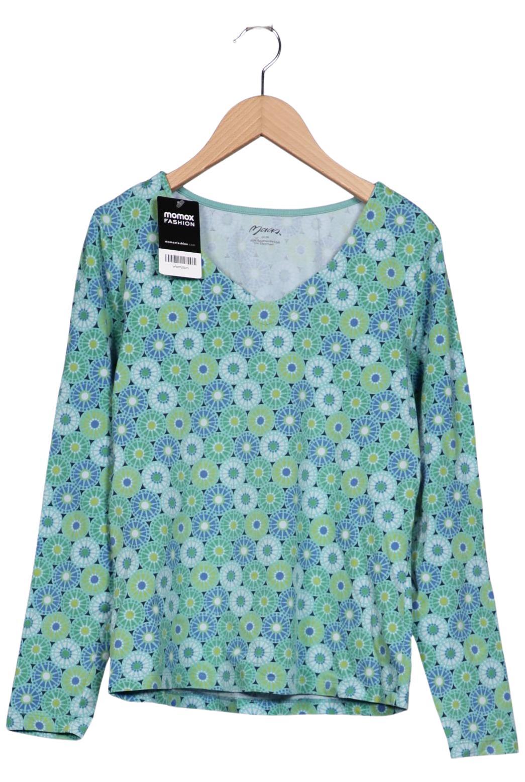 

Maas Damen Langarmshirt, grün, Gr. 38