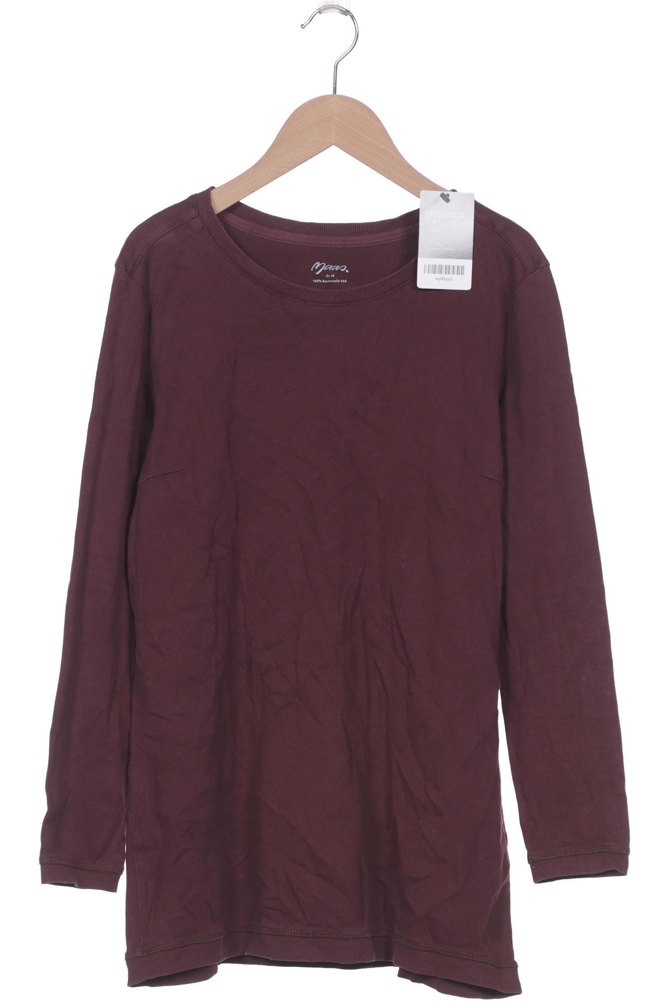 

Maas Damen Langarmshirt, bordeaux