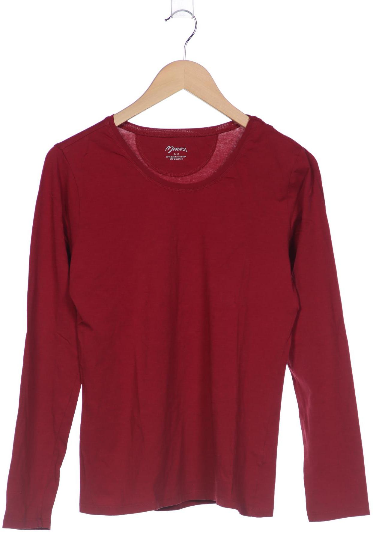 

Maas Damen Langarmshirt, bordeaux