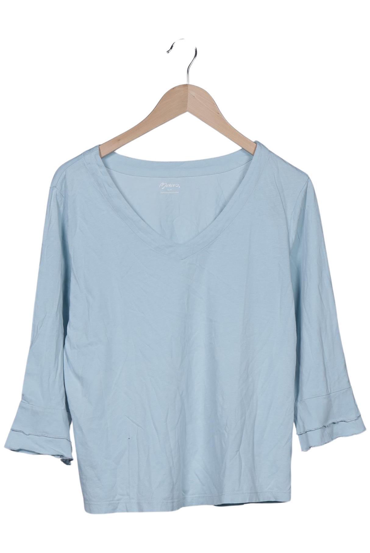 

Maas Damen Langarmshirt, hellblau, Gr. 44