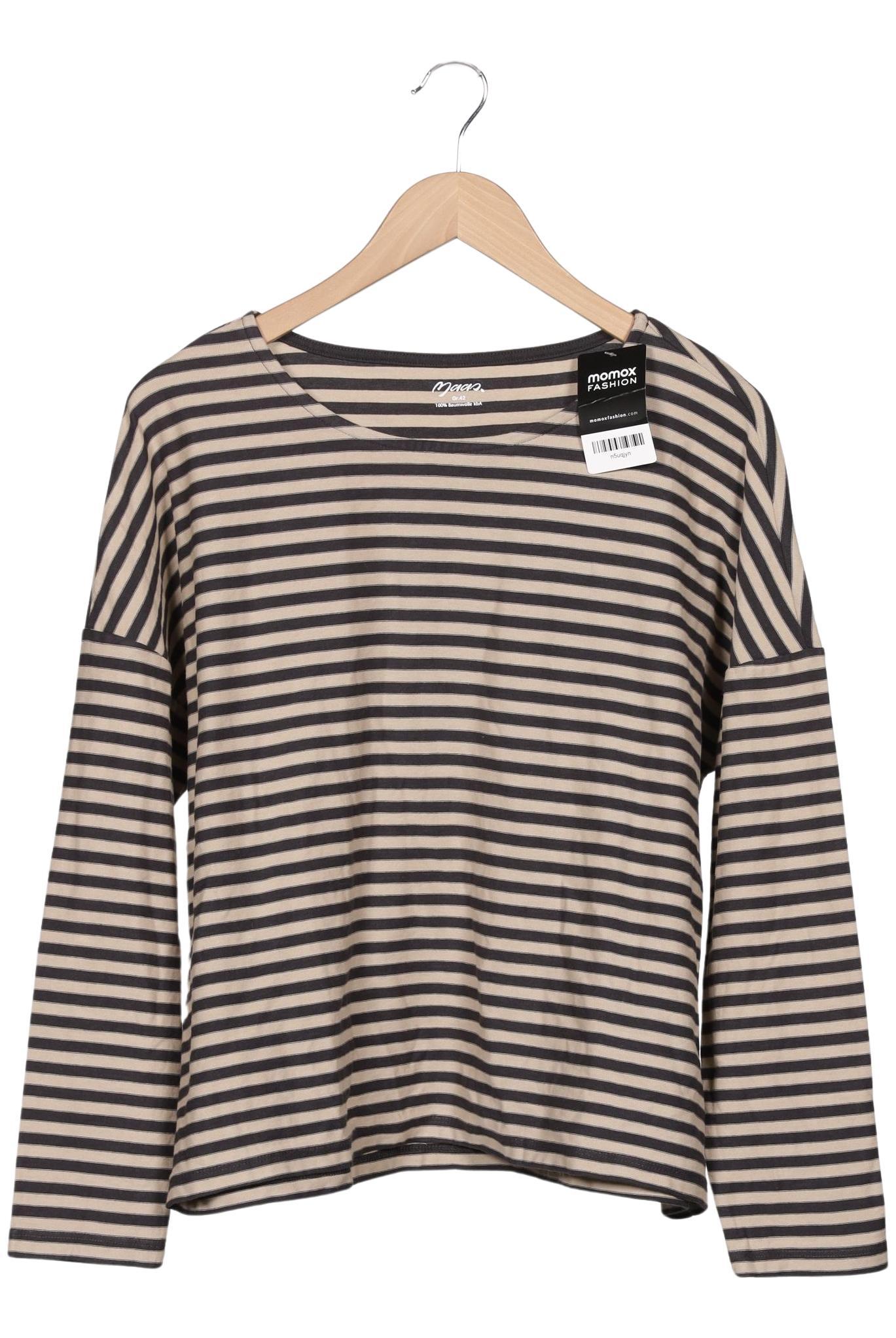 

Maas Damen Langarmshirt, beige, Gr. 42