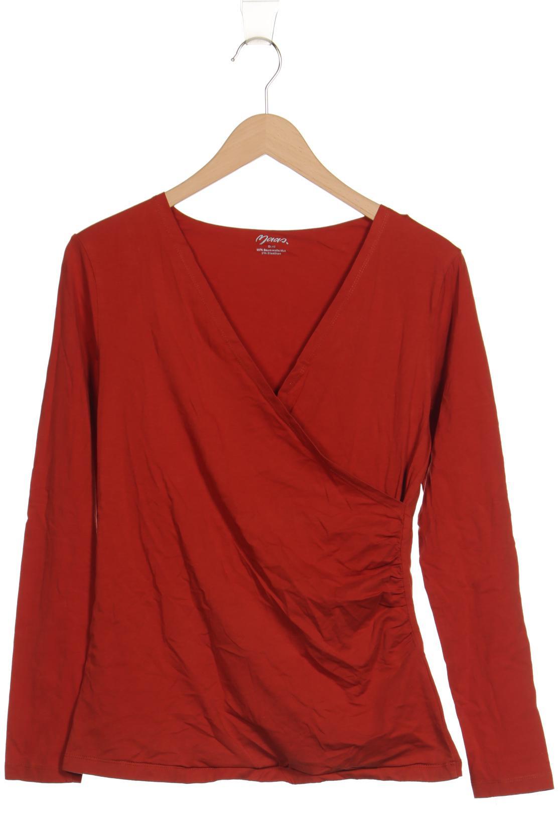 

Maas Damen Langarmshirt, rot, Gr. 40