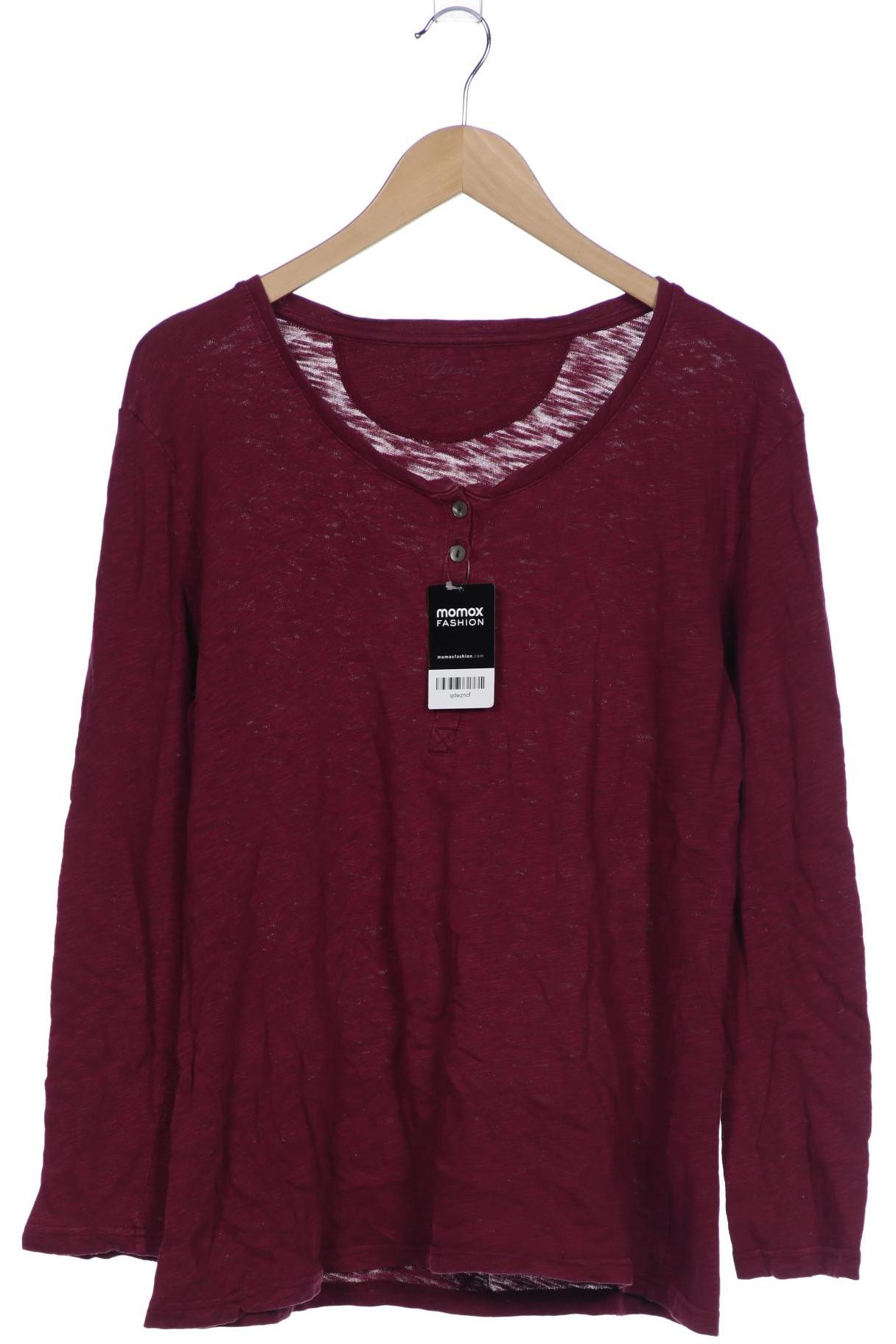 

Maas Damen Langarmshirt, bordeaux, Gr. 46
