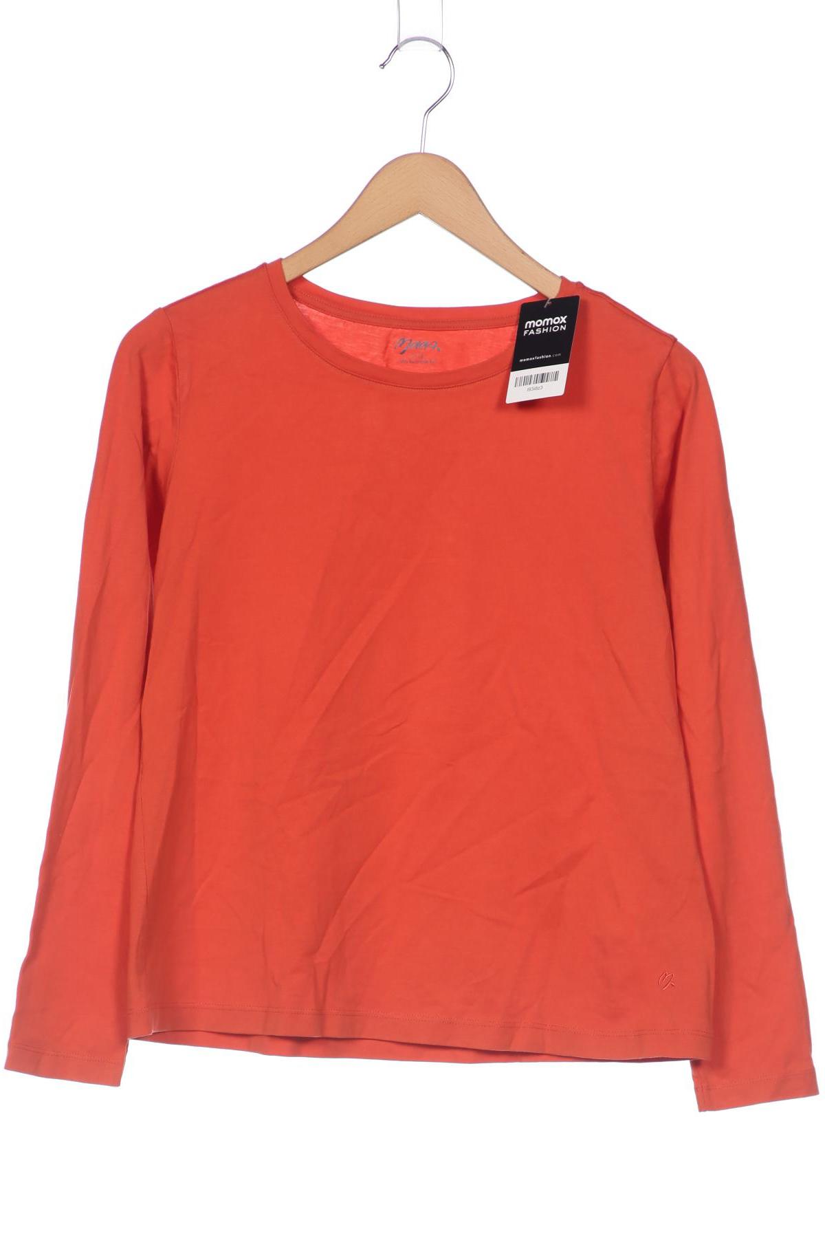 

Maas Damen Langarmshirt, orange, Gr. 38