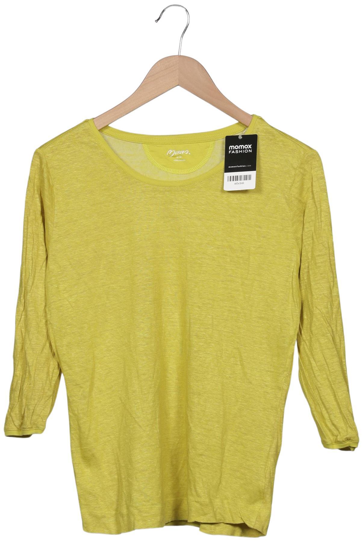 

Maas Damen Langarmshirt, gelb, Gr. 40