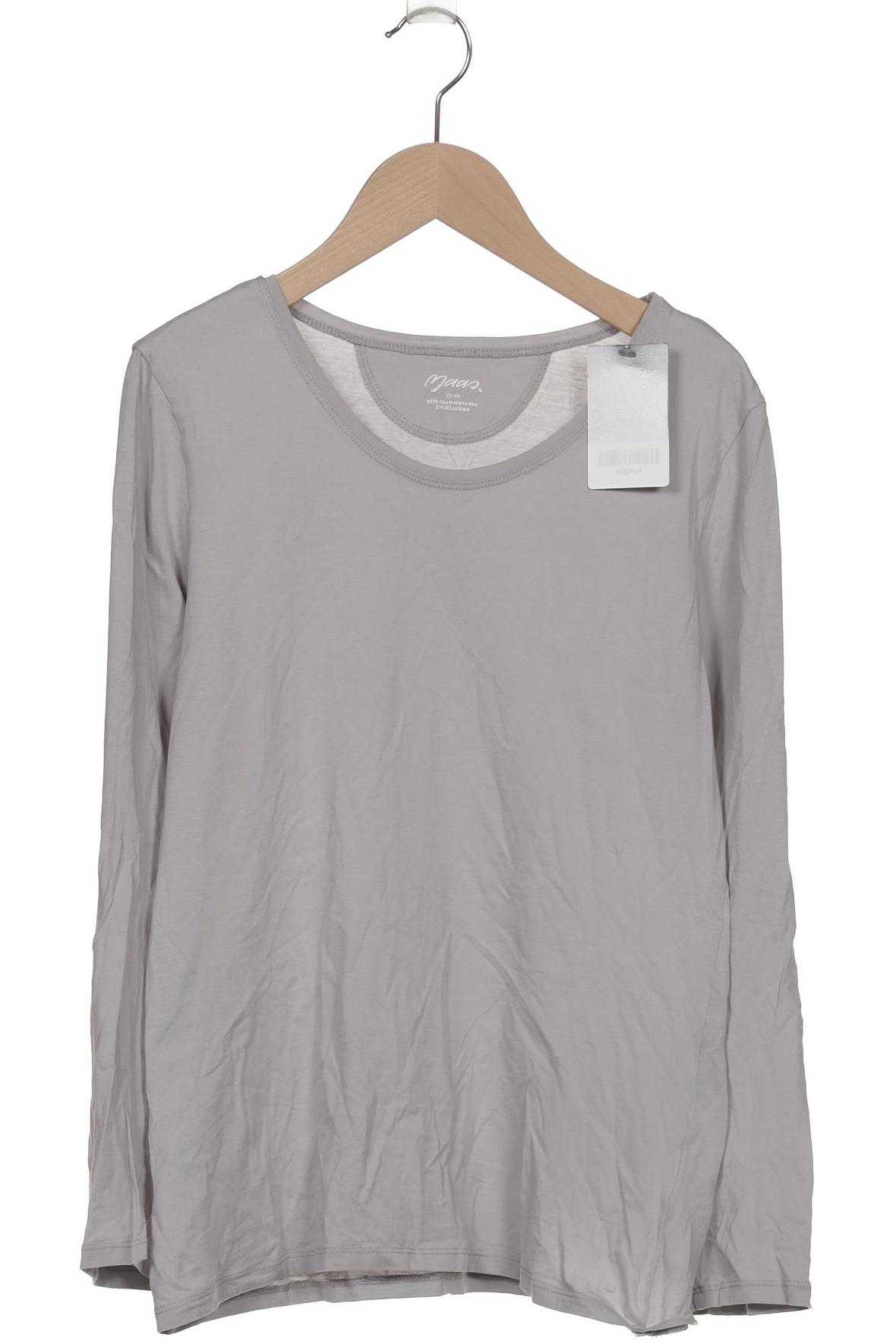 

Maas Damen Langarmshirt, grau, Gr. 40