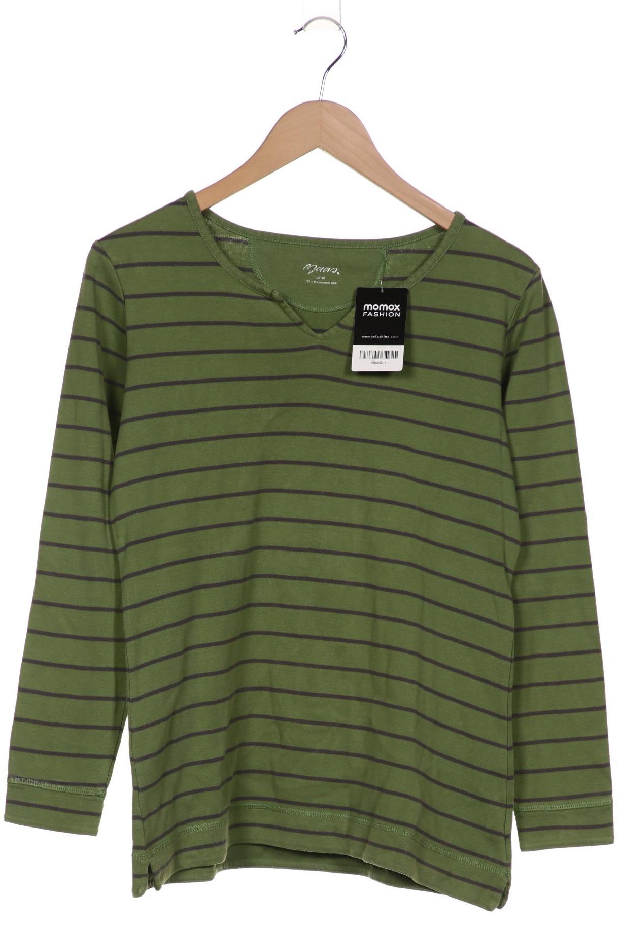 

Maas Damen Langarmshirt, grün, Gr. 38