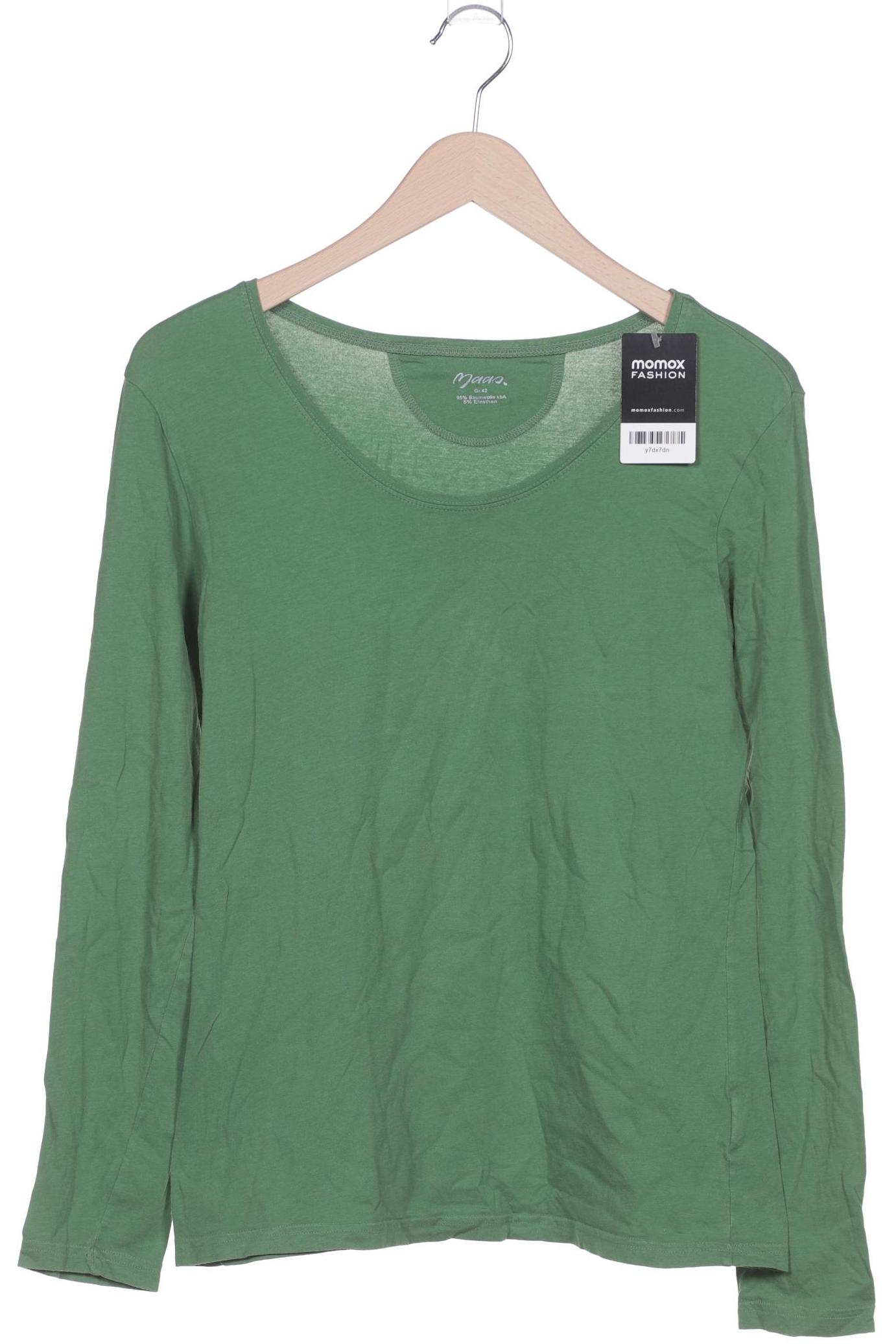 

Maas Damen Langarmshirt, grün, Gr. 42