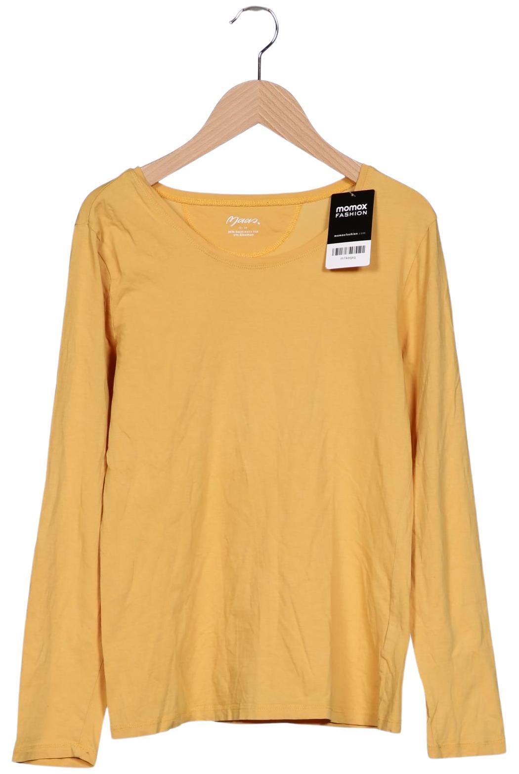 

Maas Damen Langarmshirt, gelb, Gr. 38