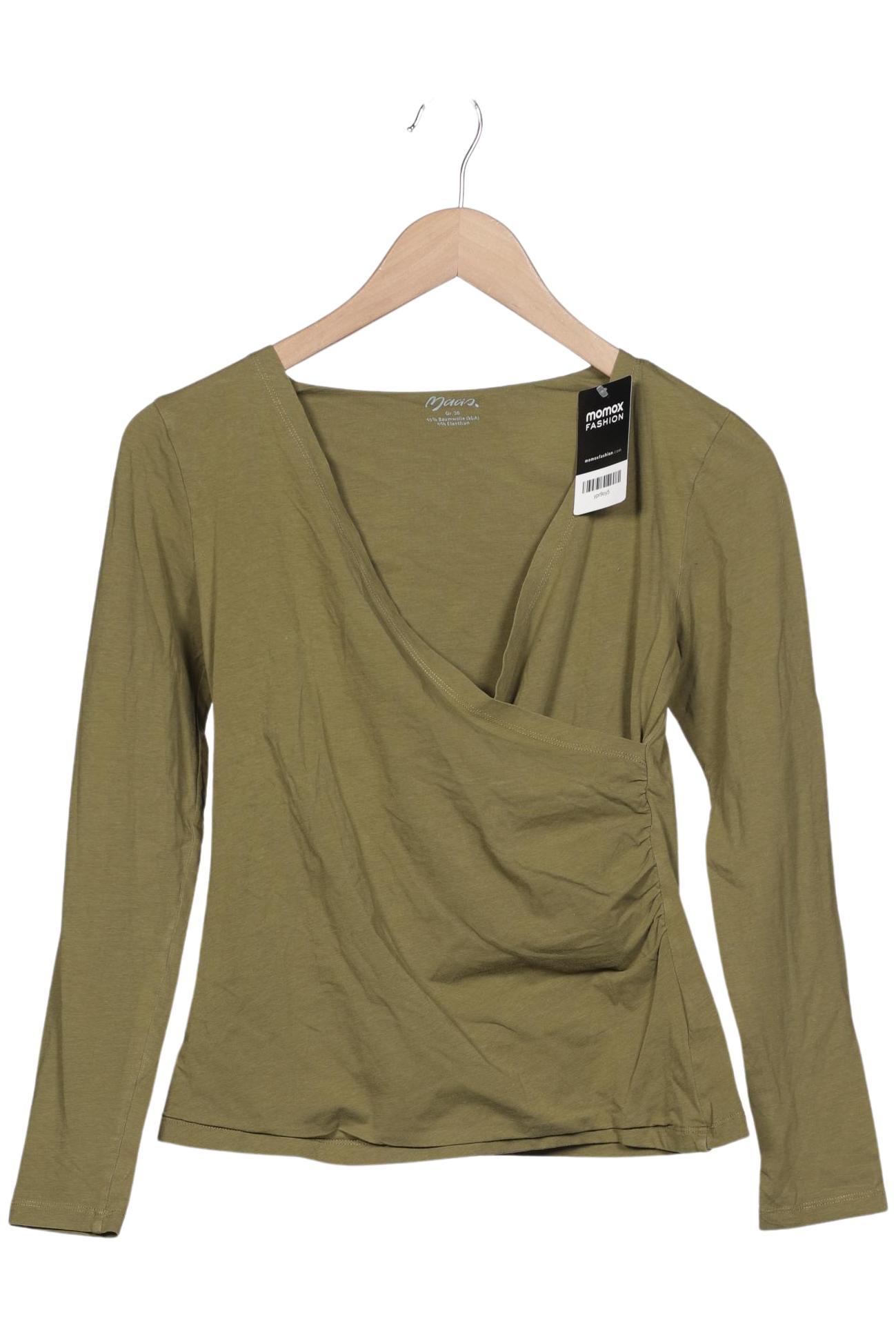 

Maas Damen Langarmshirt, grün, Gr. 36