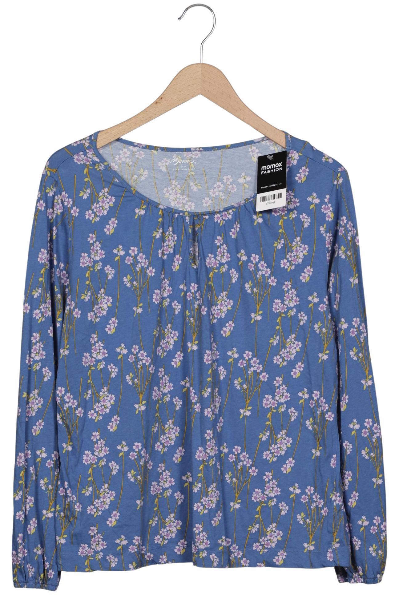 

Maas Damen Langarmshirt, hellblau, Gr. 44