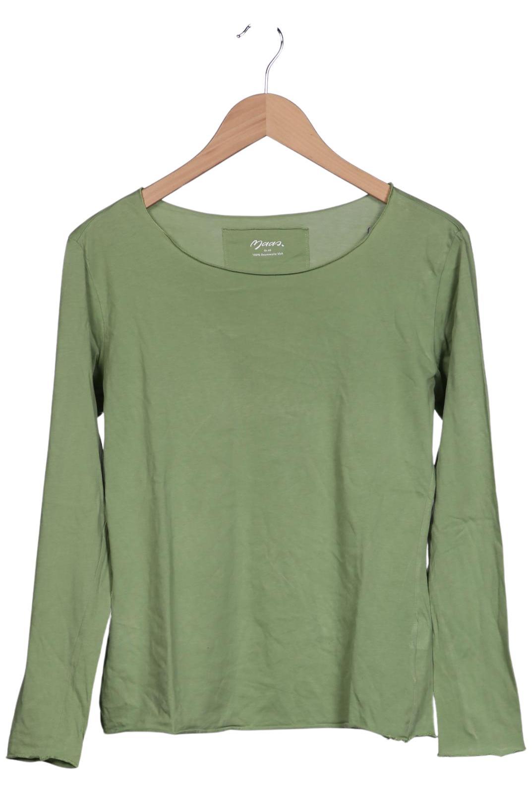 

Maas Damen Langarmshirt, hellgrün, Gr. 40
