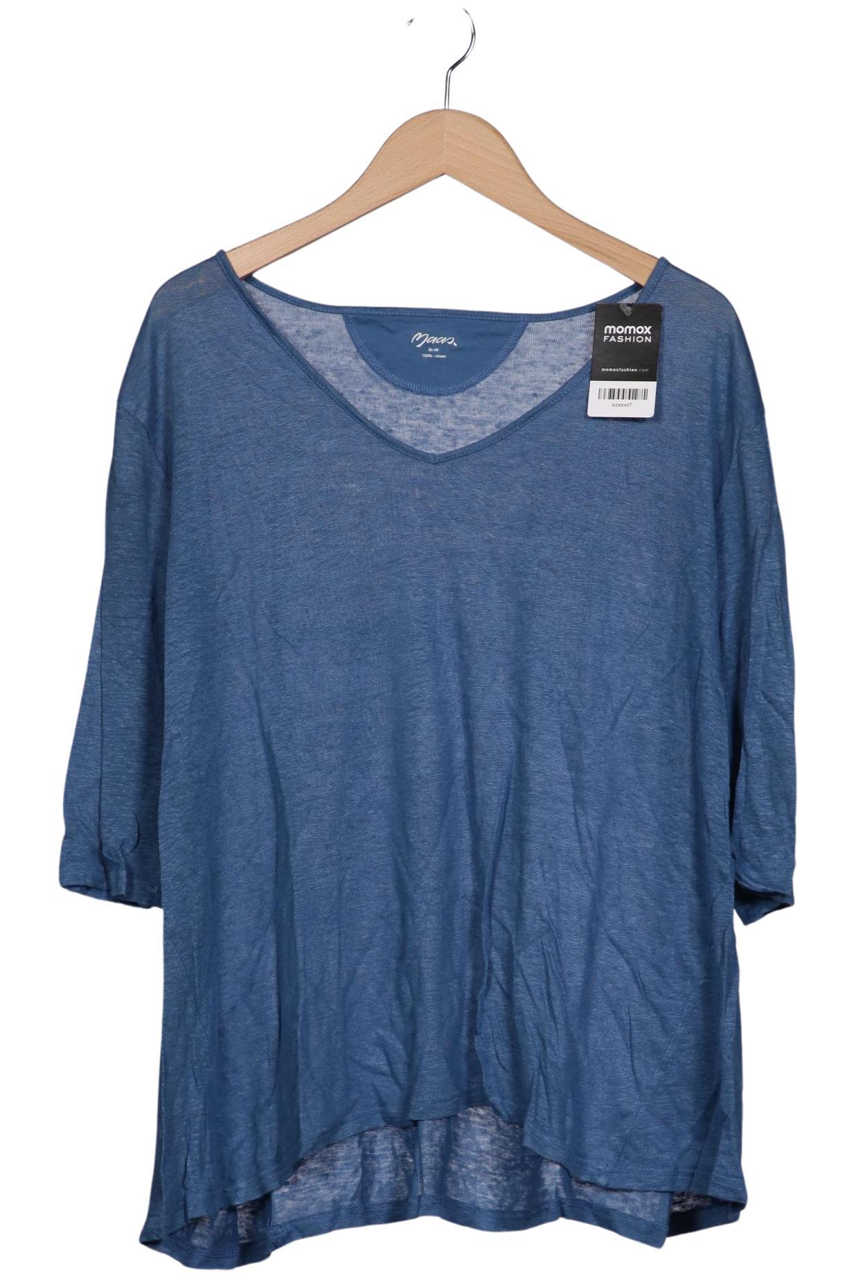 

Maas Damen Langarmshirt, blau, Gr. 48