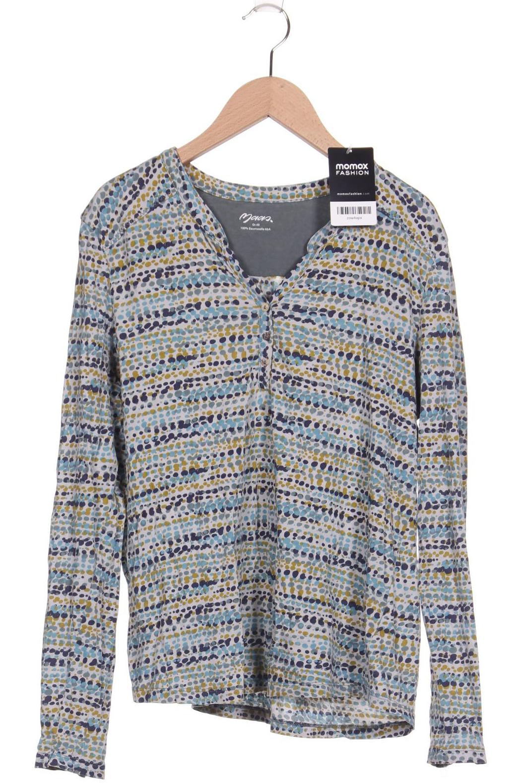 

Maas Damen Langarmshirt, blau