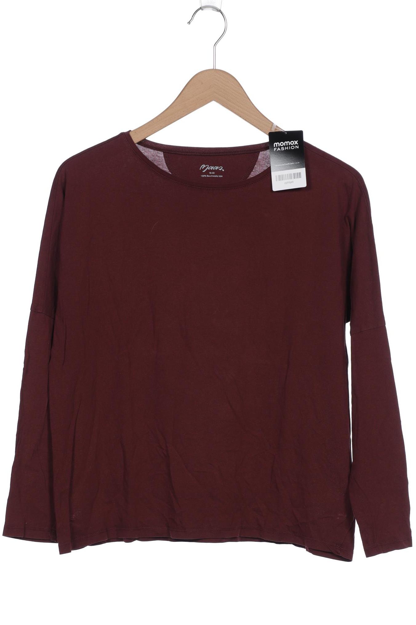 

Maas Damen Langarmshirt, bordeaux