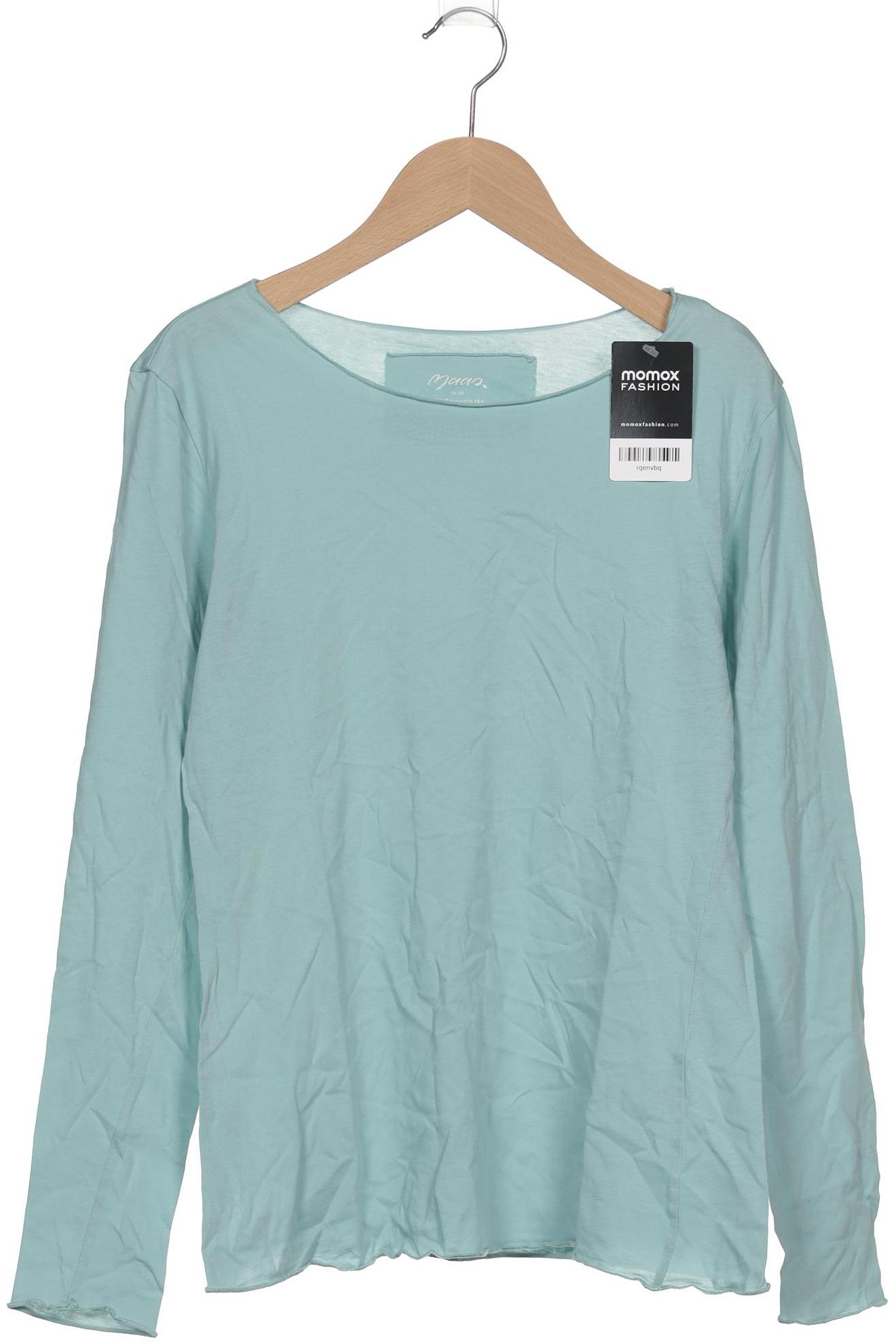 

Maas Damen Langarmshirt, türkis, Gr. 36