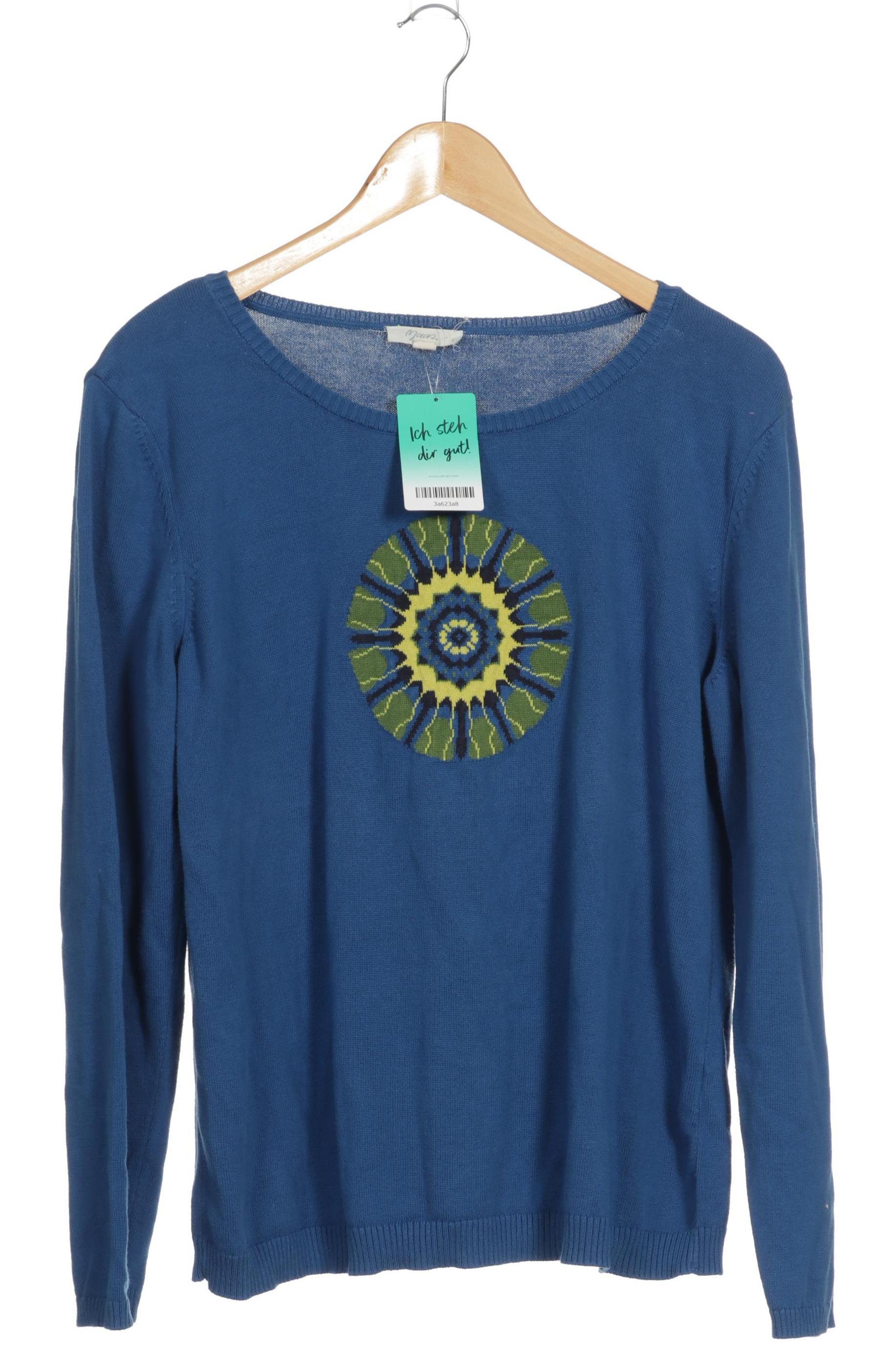 

Maas Damen Pullover, blau, Gr. 44