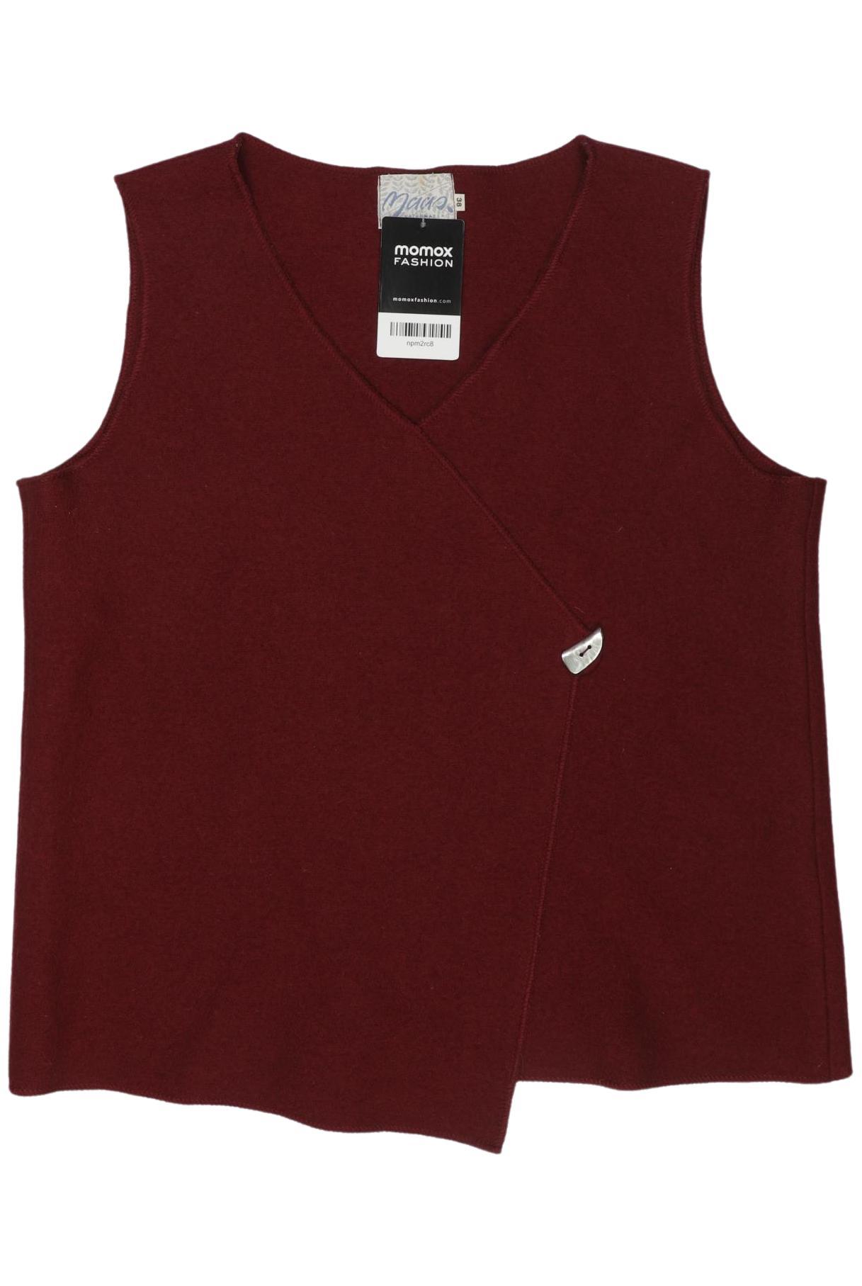 

Maas Damen Pullover, bordeaux, Gr. 38
