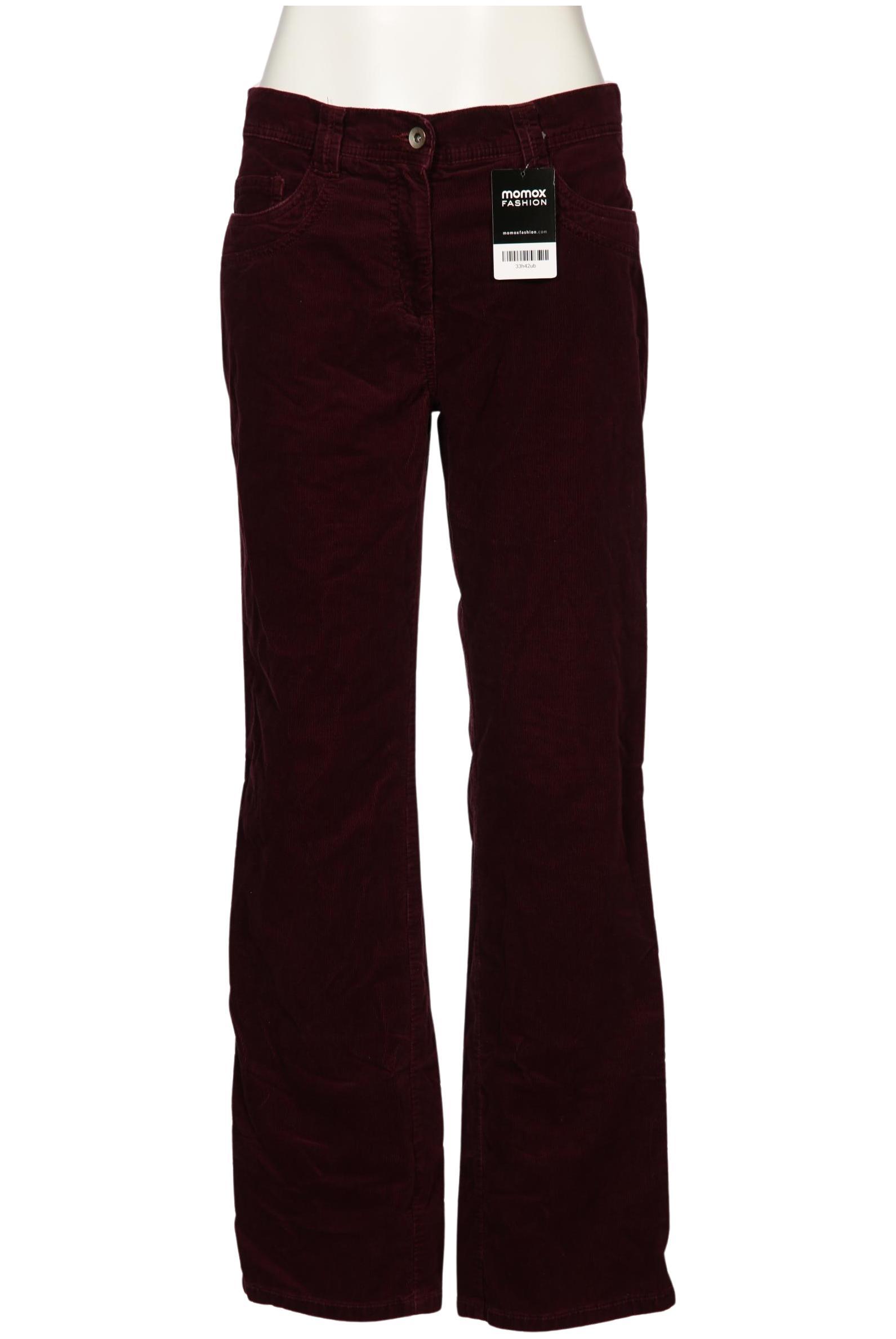 

Maas Damen Stoffhose, bordeaux, Gr. 40